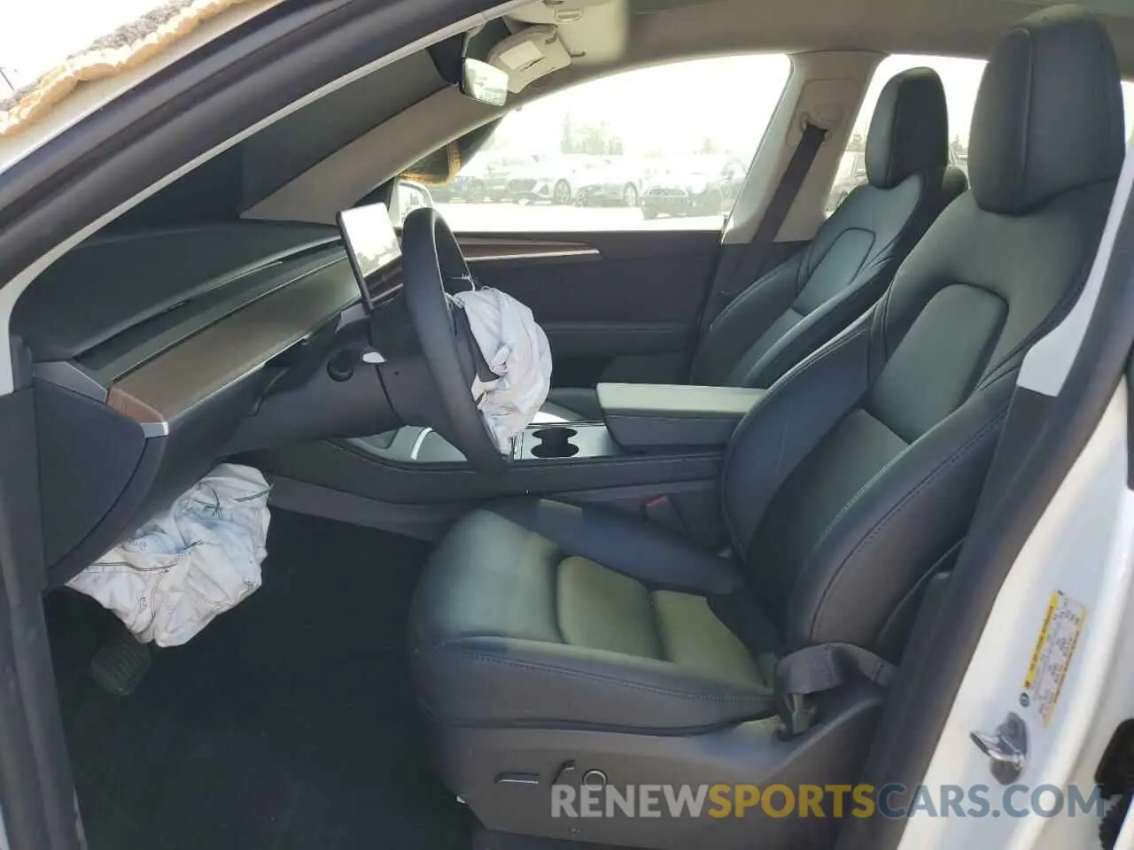 7 fotografías del automóvil dañado 7SAYGDEDXRF092091 TESLA MODEL Y 2024