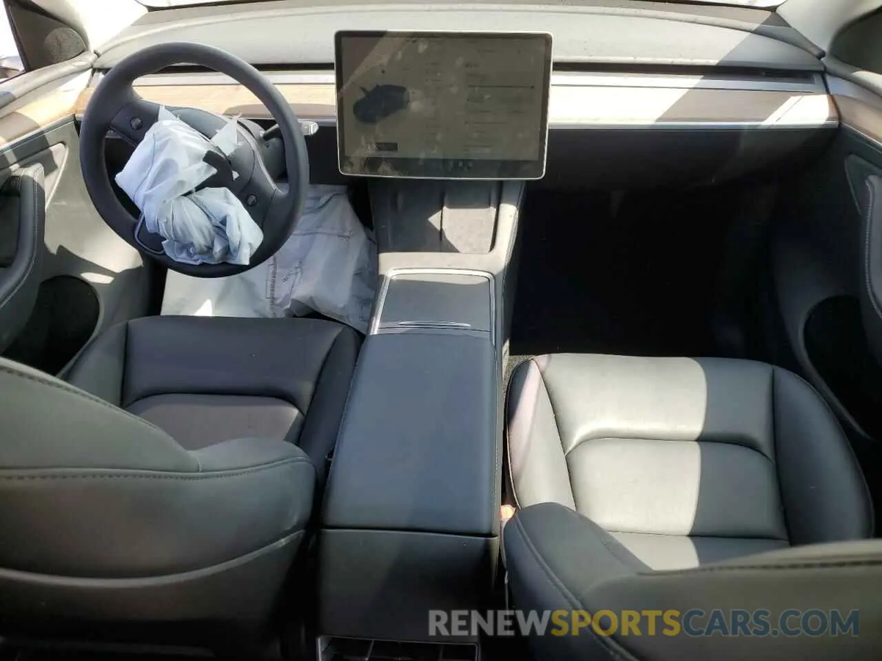 8 fotografías del automóvil dañado 7SAYGDEDXRF092091 TESLA MODEL Y 2024