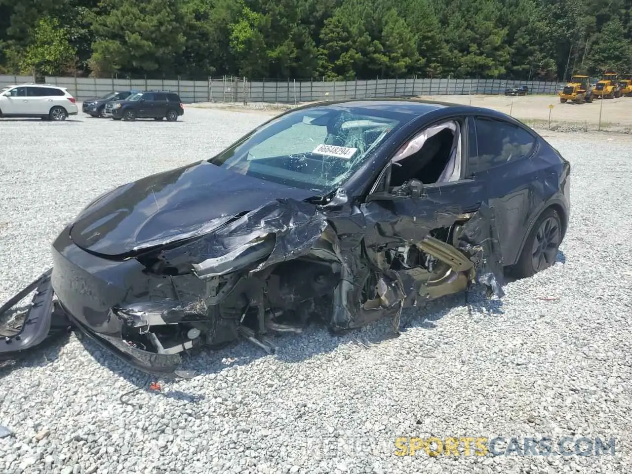 1 fotografías del automóvil dañado 7SAYGDEDXRF102831 TESLA MODEL Y 2024