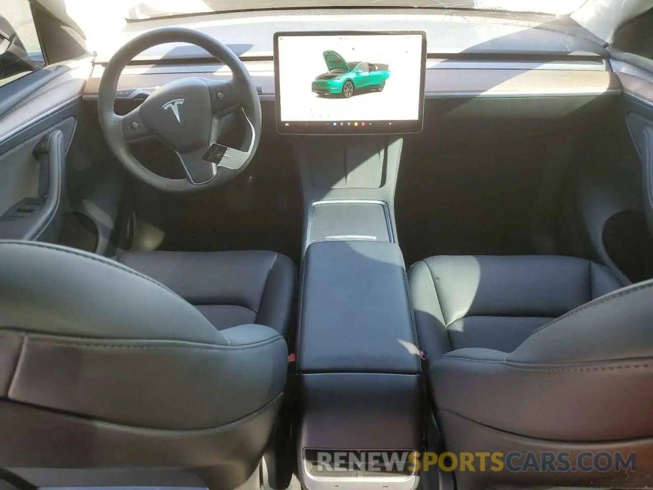 8 fotografías del automóvil dañado 7SAYGDEDXRF112890 TESLA MODEL Y 2024