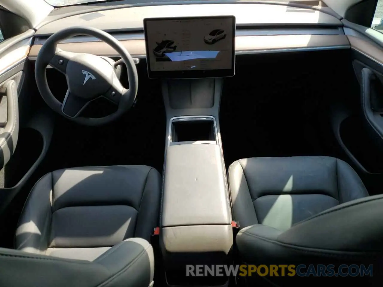 8 fotografías del automóvil dañado 7SAYGDEDXRF150412 TESLA MODEL Y 2024