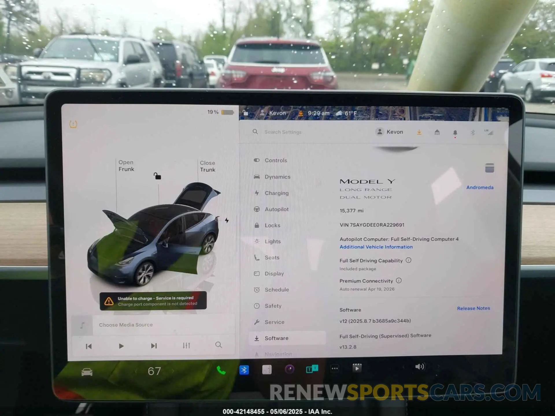 7 fotografías del automóvil dañado 7SAYGDEE0RA229691 TESLA MODEL Y 2024