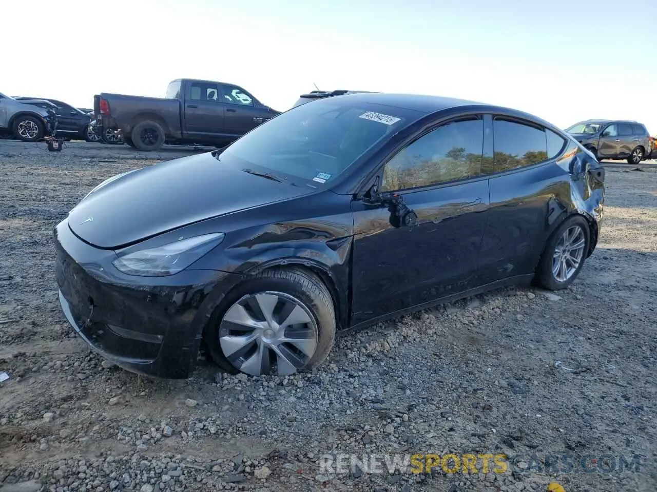 1 fotografías del automóvil dañado 7SAYGDEE0RA246829 TESLA MODEL Y 2024
