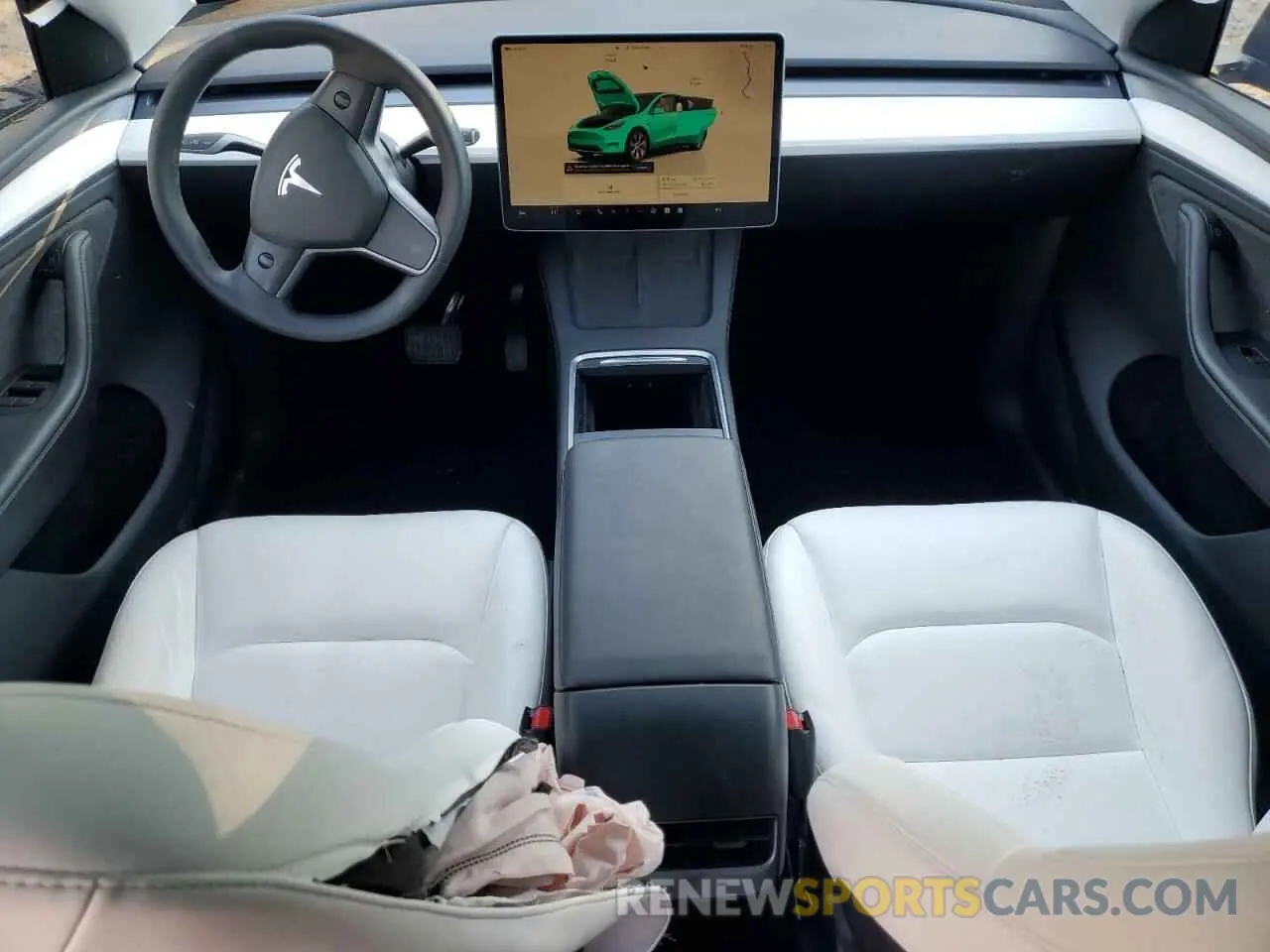 8 fotografías del automóvil dañado 7SAYGDEE0RA246829 TESLA MODEL Y 2024
