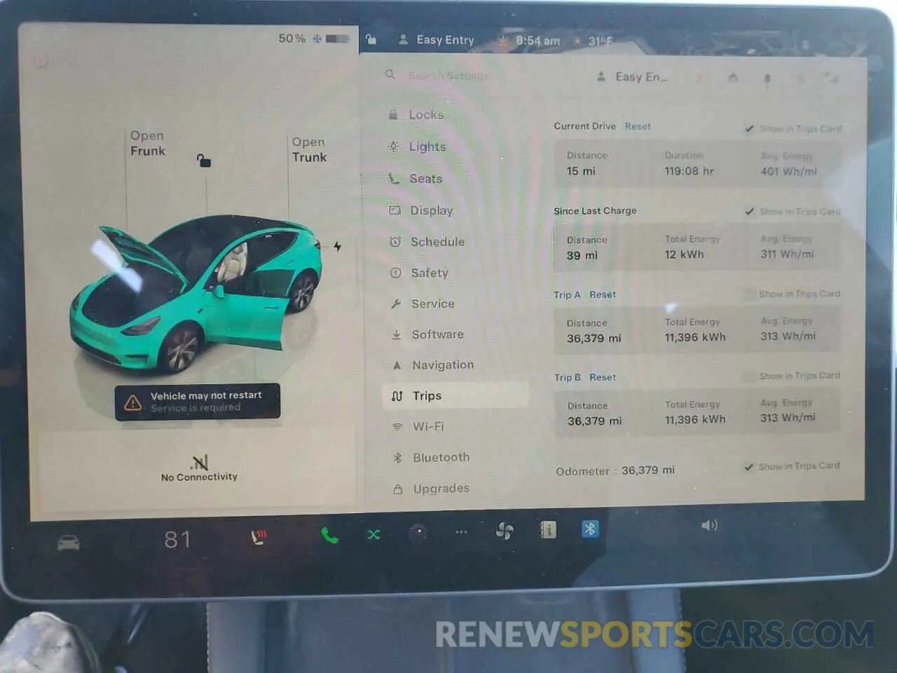 9 fotografías del automóvil dañado 7SAYGDEE0RA246829 TESLA MODEL Y 2024