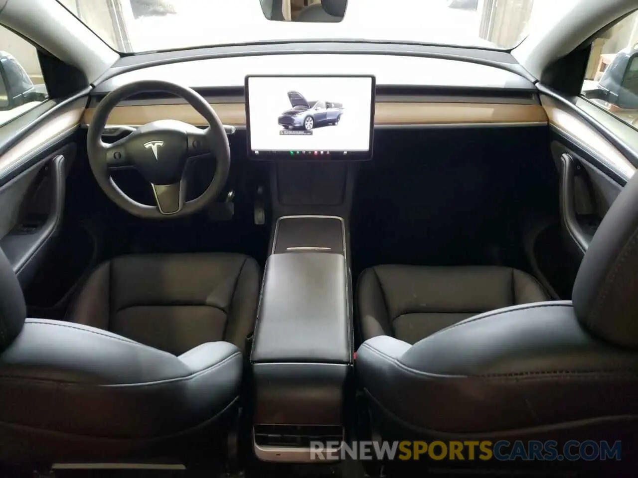 8 fotografías del automóvil dañado 7SAYGDEE0RA247799 TESLA MODEL Y 2024