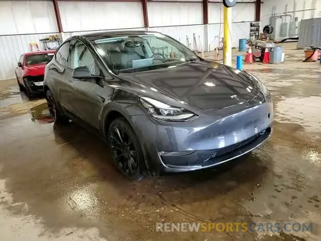 13 fotografías del automóvil dañado 7SAYGDEE0RA260598 TESLA MODEL Y 2024