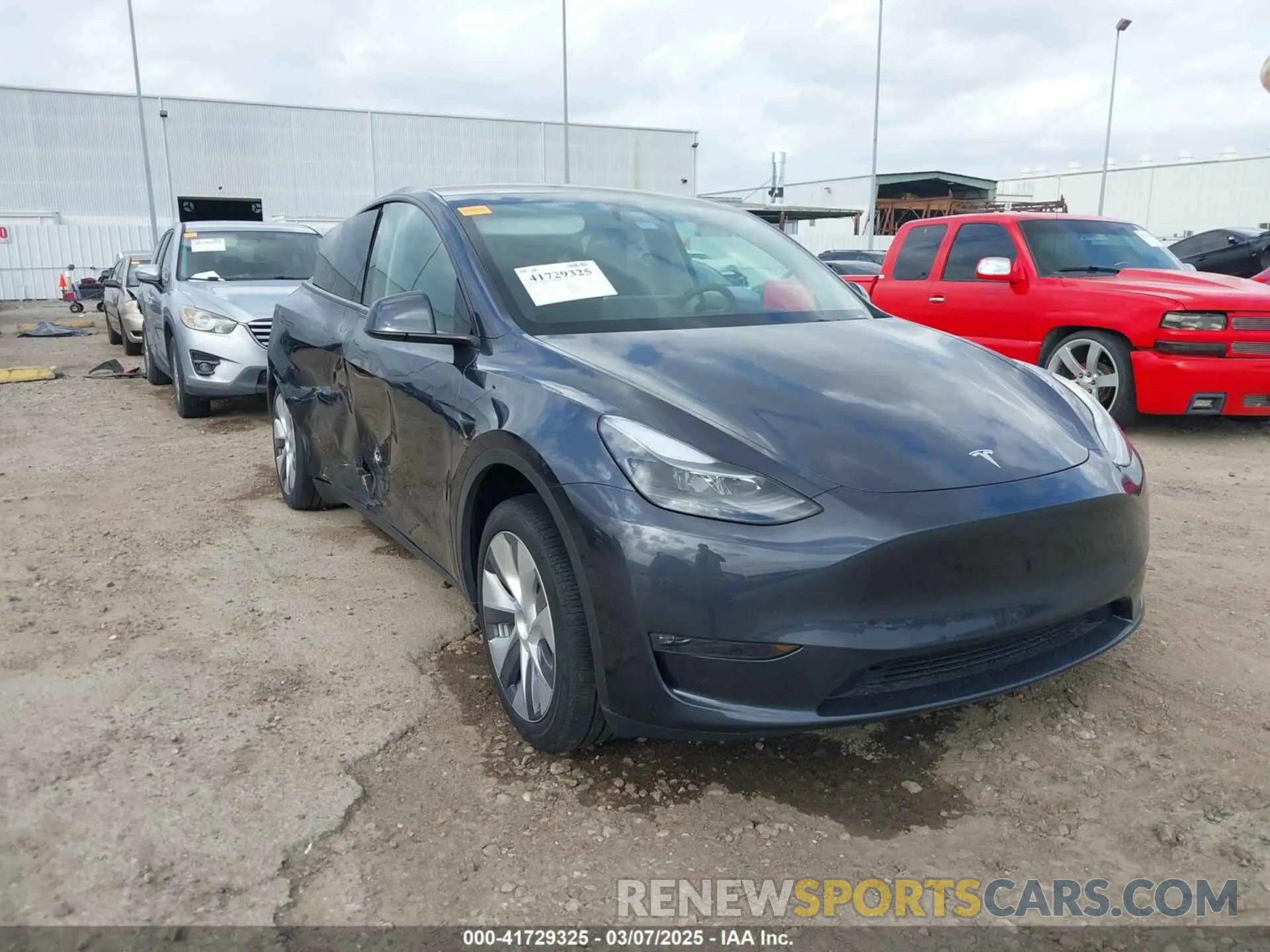 1 fotografías del automóvil dañado 7SAYGDEE0RA261489 TESLA MODEL Y 2024