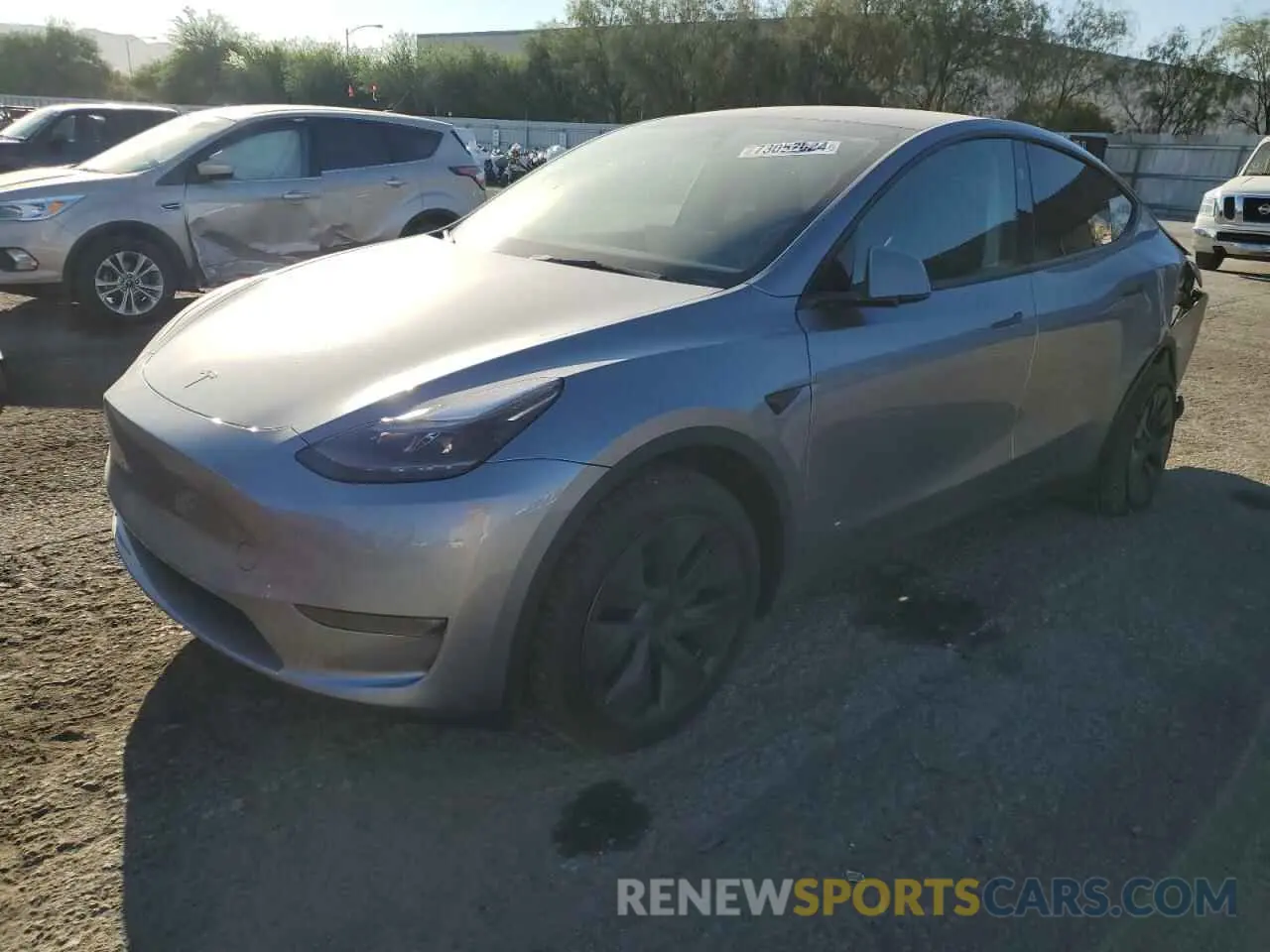 1 fotografías del automóvil dañado 7SAYGDEE0RA299398 TESLA MODEL Y 2024