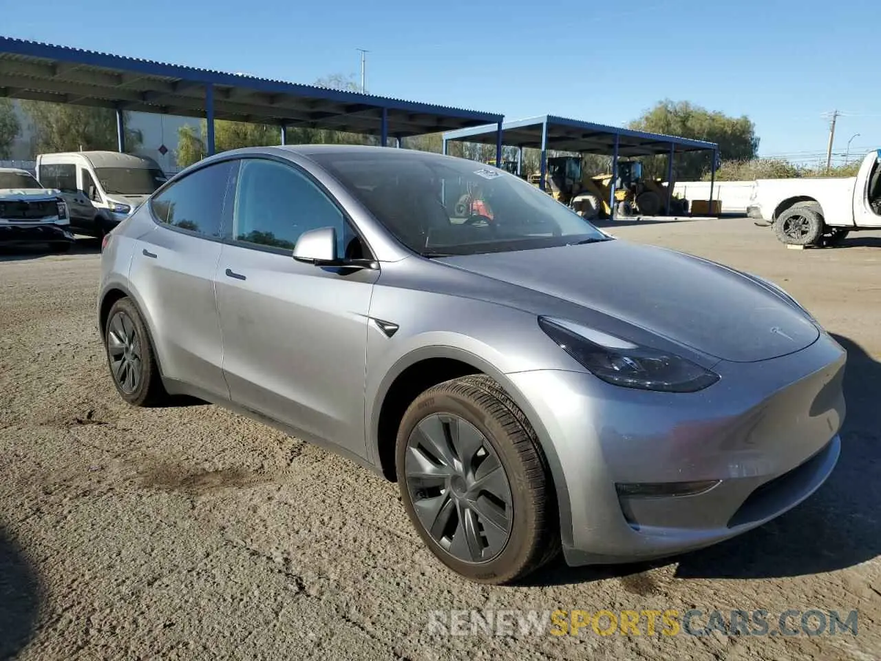4 fotografías del automóvil dañado 7SAYGDEE0RA299398 TESLA MODEL Y 2024