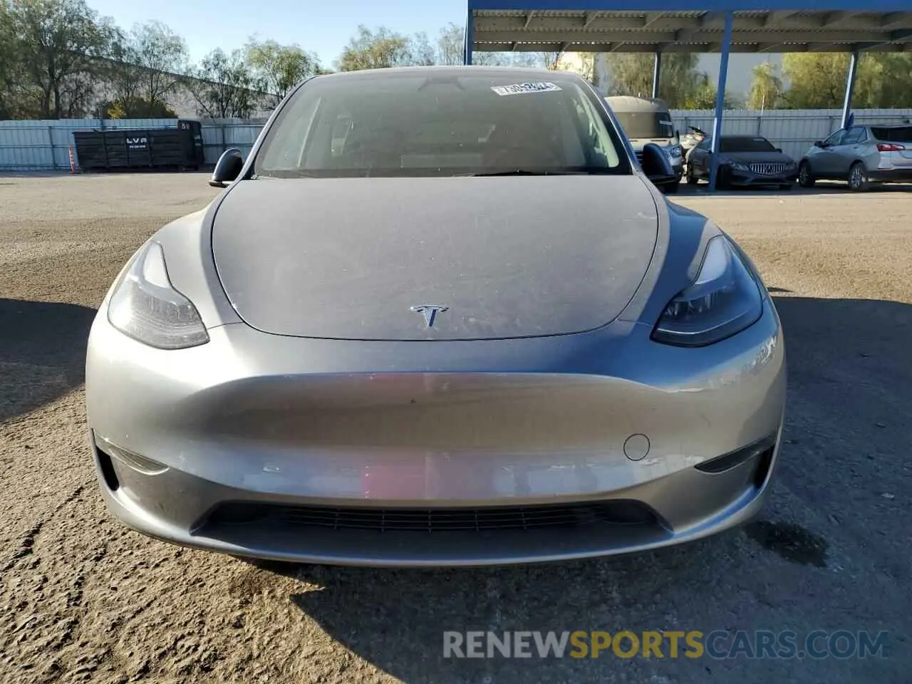 5 fotografías del automóvil dañado 7SAYGDEE0RA299398 TESLA MODEL Y 2024
