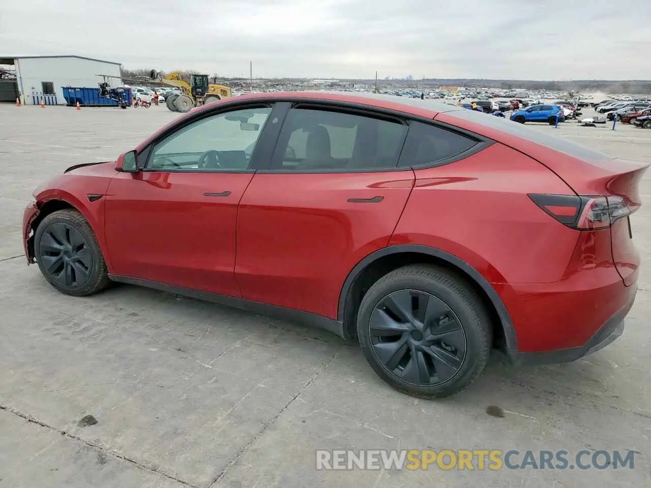2 fotografías del automóvil dañado 7SAYGDEE0RA321738 TESLA MODEL Y 2024