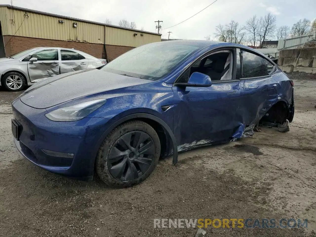 1 fotografías del automóvil dañado 7SAYGDEE0RA323893 TESLA MODEL Y 2024
