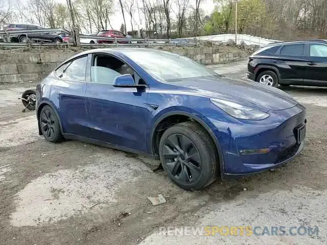 11 fotografías del automóvil dañado 7SAYGDEE0RA323893 TESLA MODEL Y 2024