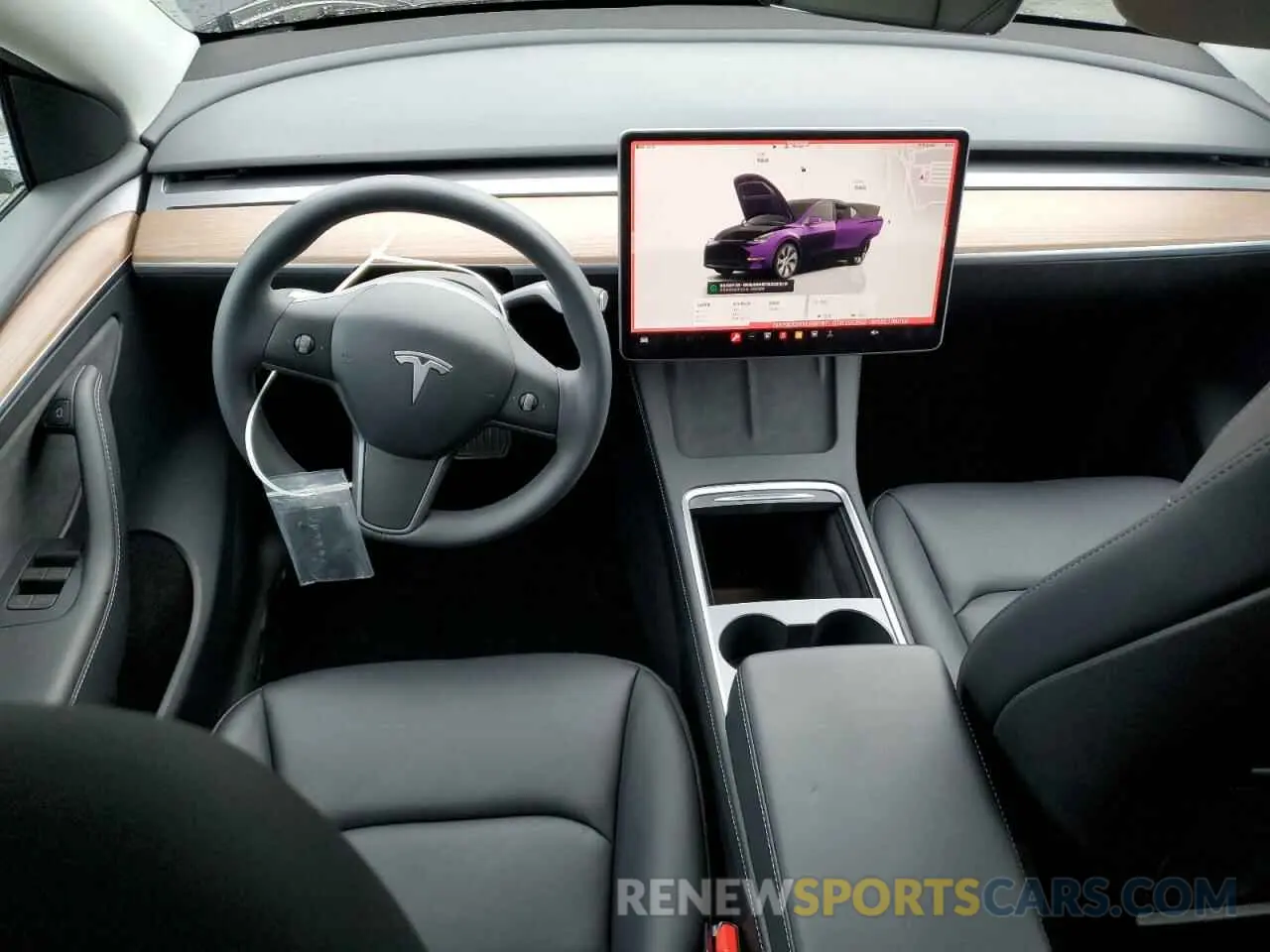 8 fotografías del automóvil dañado 7SAYGDEE0RF069797 TESLA MODEL Y 2024