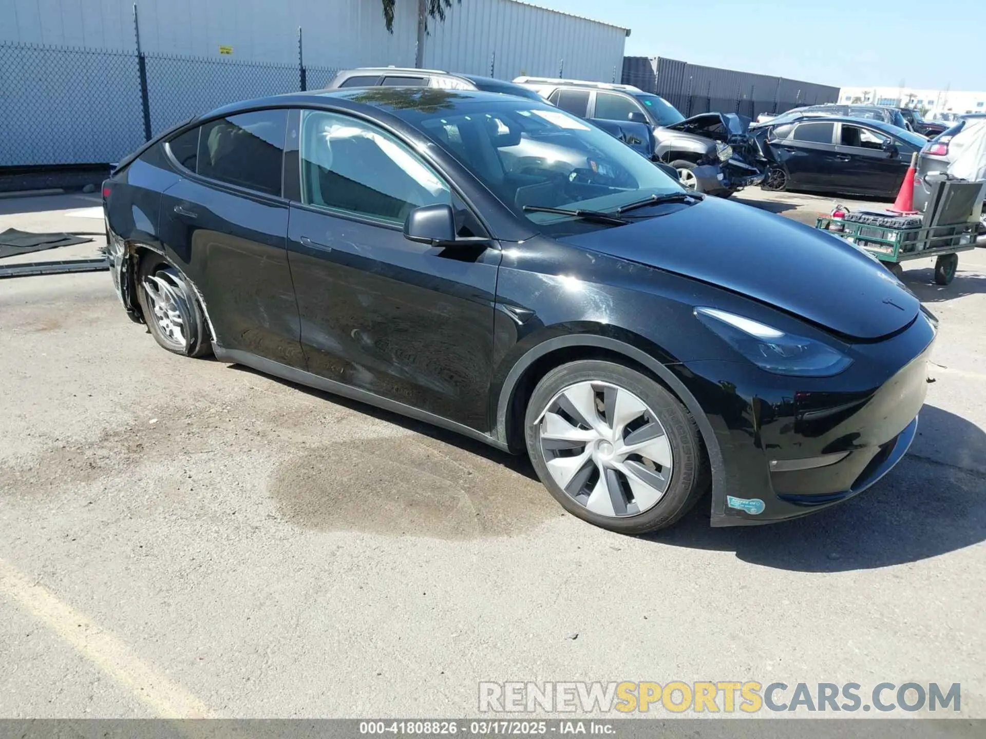 1 fotografías del automóvil dañado 7SAYGDEE0RF078242 TESLA MODEL Y 2024