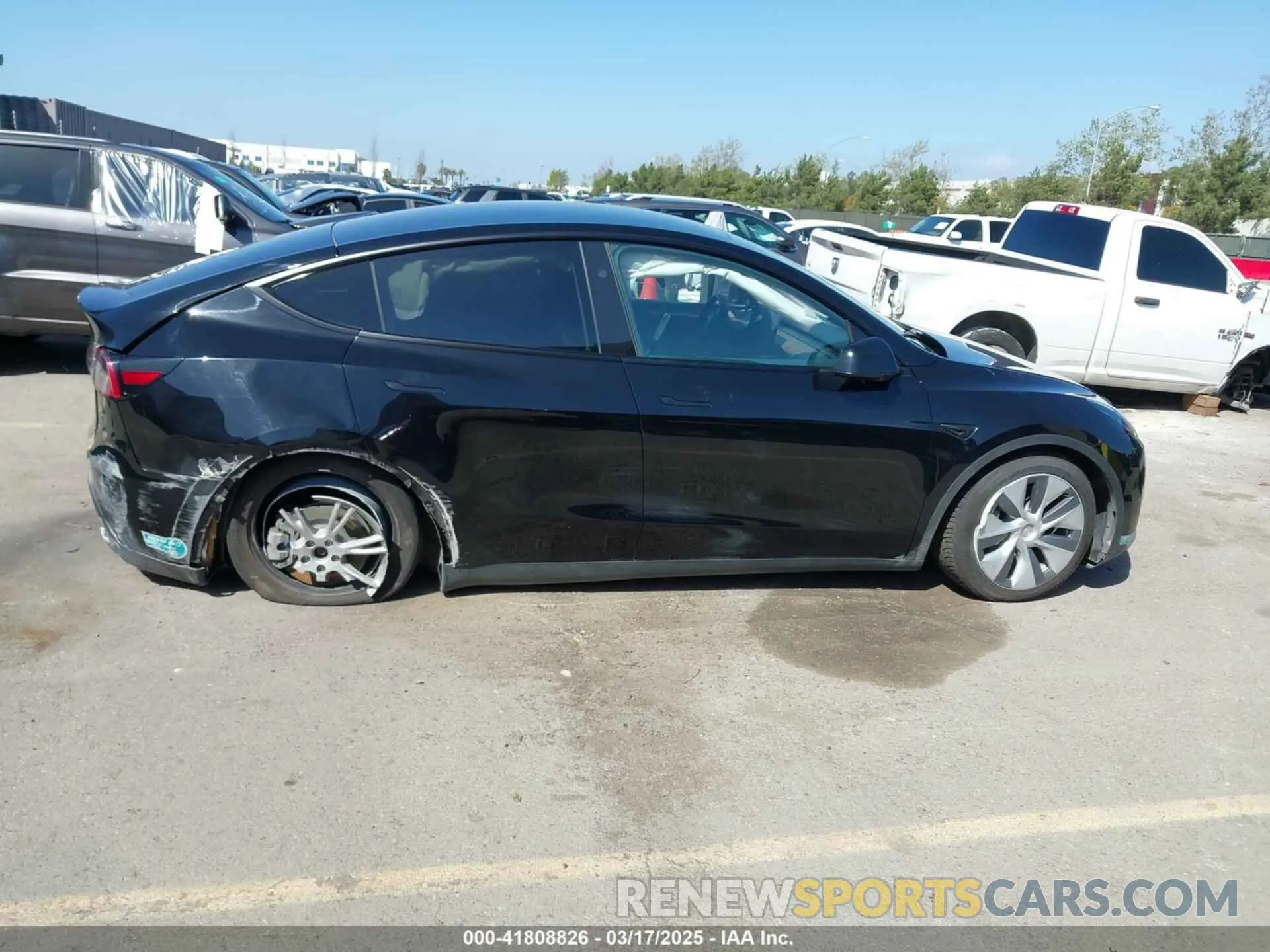 13 fotografías del automóvil dañado 7SAYGDEE0RF078242 TESLA MODEL Y 2024
