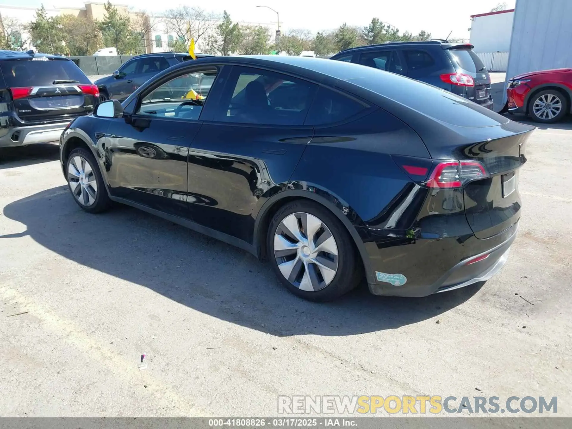 3 fotografías del automóvil dañado 7SAYGDEE0RF078242 TESLA MODEL Y 2024