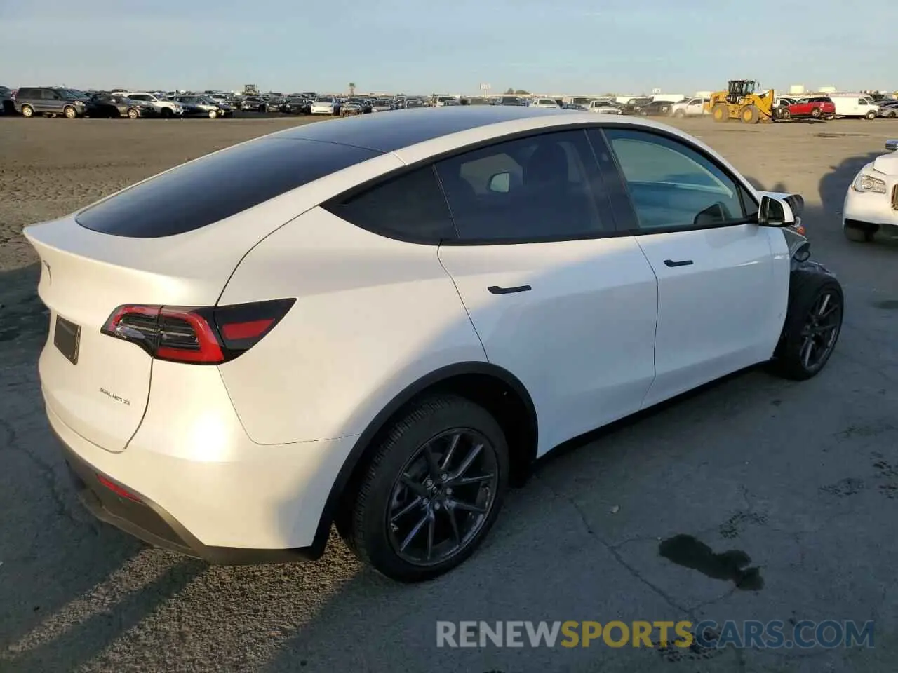 3 fotografías del automóvil dañado 7SAYGDEE0RF196081 TESLA MODEL Y 2024