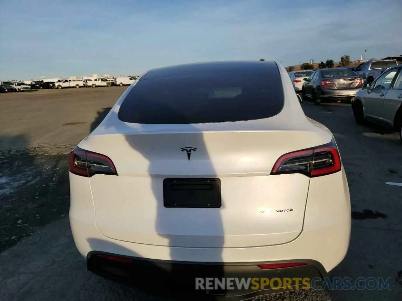 6 fotografías del automóvil dañado 7SAYGDEE0RF196081 TESLA MODEL Y 2024