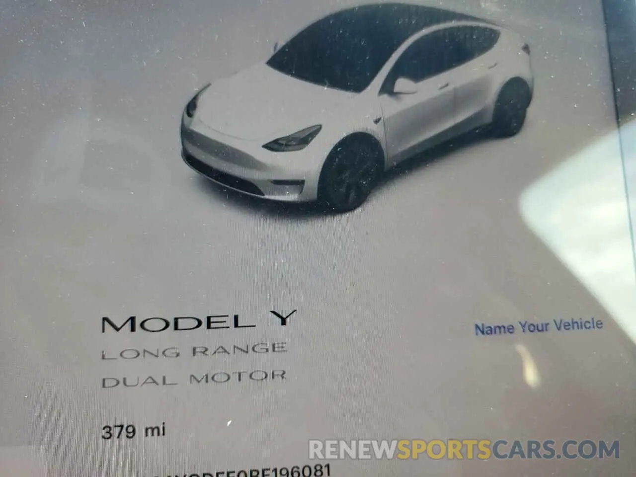 9 fotografías del automóvil dañado 7SAYGDEE0RF196081 TESLA MODEL Y 2024