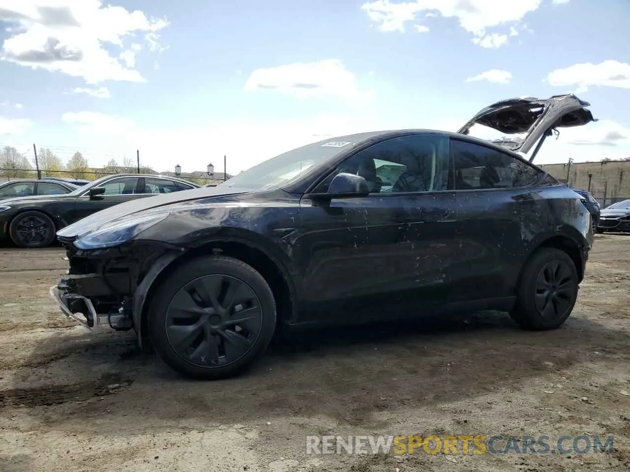 1 fotografías del automóvil dañado 7SAYGDEE0RF202381 TESLA MODEL Y 2024