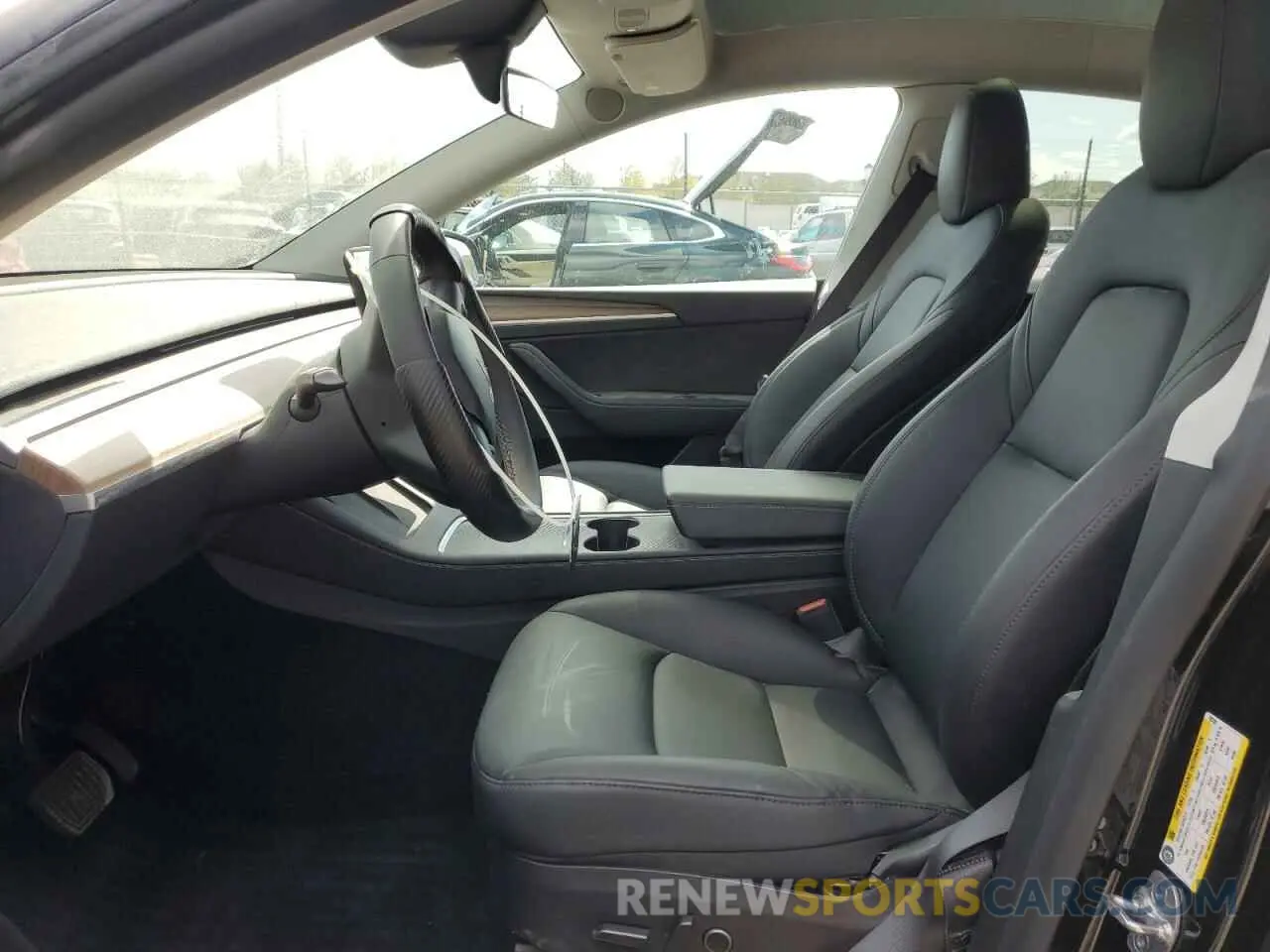7 fotografías del automóvil dañado 7SAYGDEE0RF202381 TESLA MODEL Y 2024