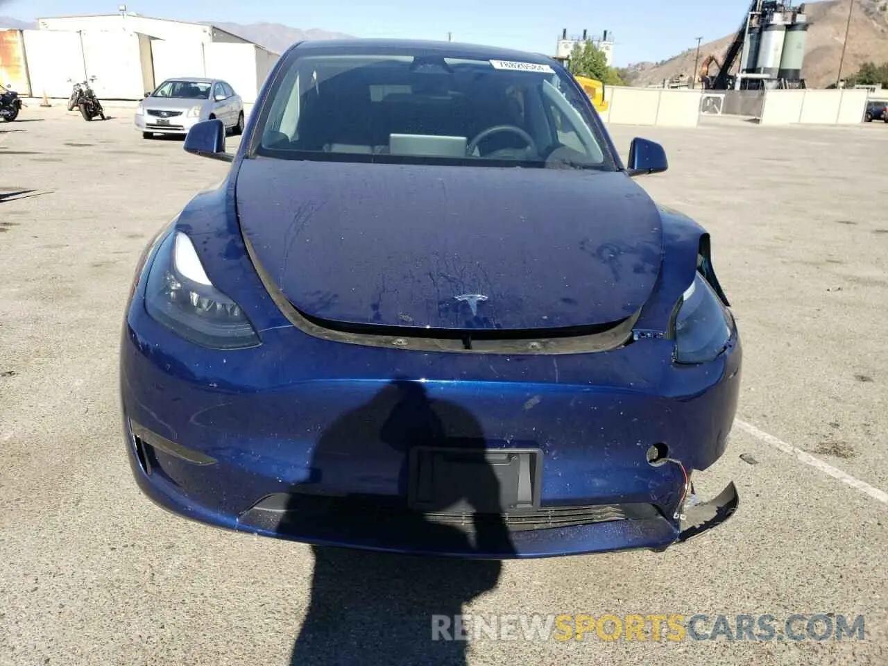 5 fotografías del automóvil dañado 7SAYGDEE1RA224449 TESLA MODEL Y 2024