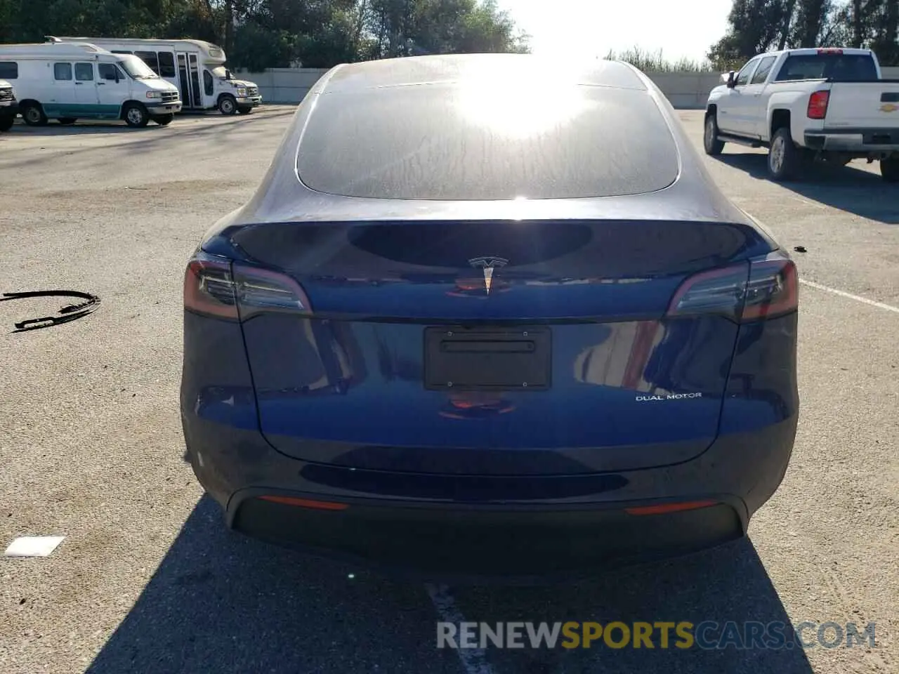 6 fotografías del automóvil dañado 7SAYGDEE1RA224449 TESLA MODEL Y 2024