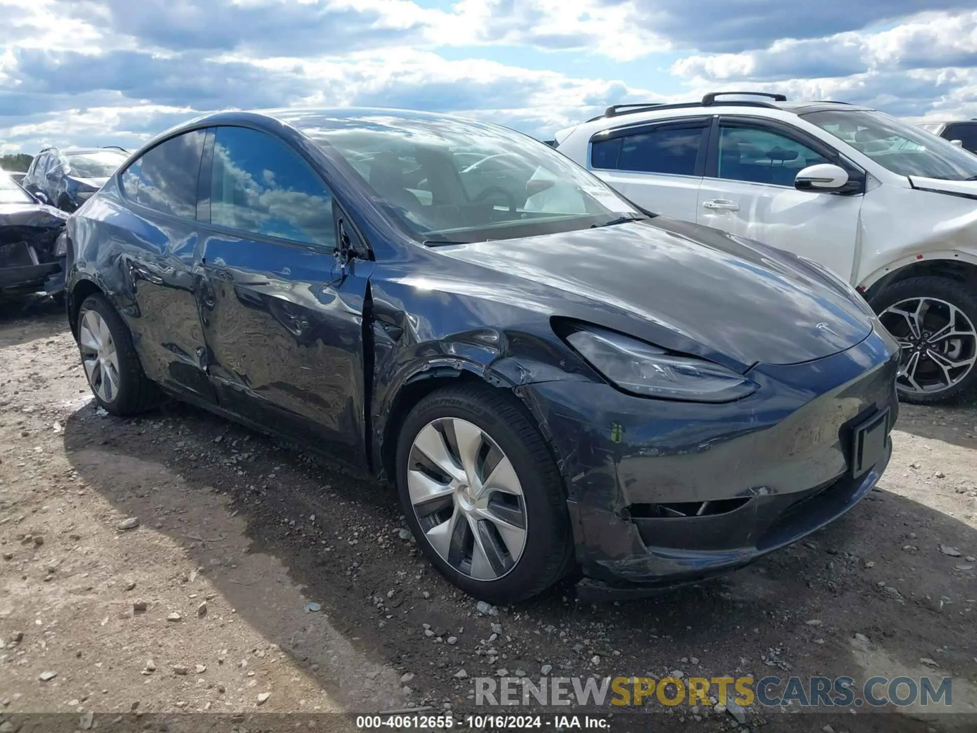 1 fotografías del automóvil dañado 7SAYGDEE1RA252350 TESLA MODEL Y 2024