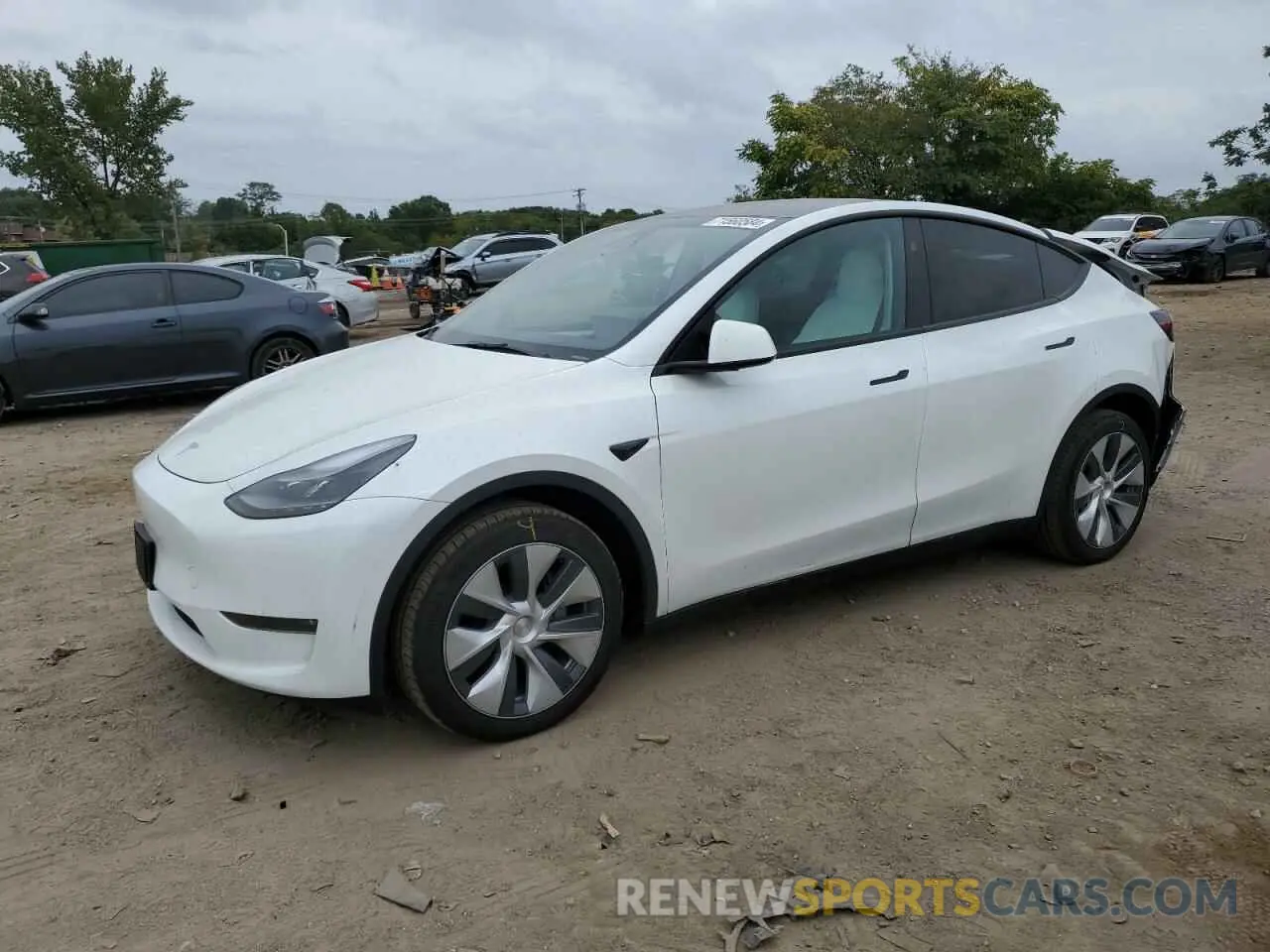 1 fotografías del automóvil dañado 7SAYGDEE1RA260755 TESLA MODEL Y 2024