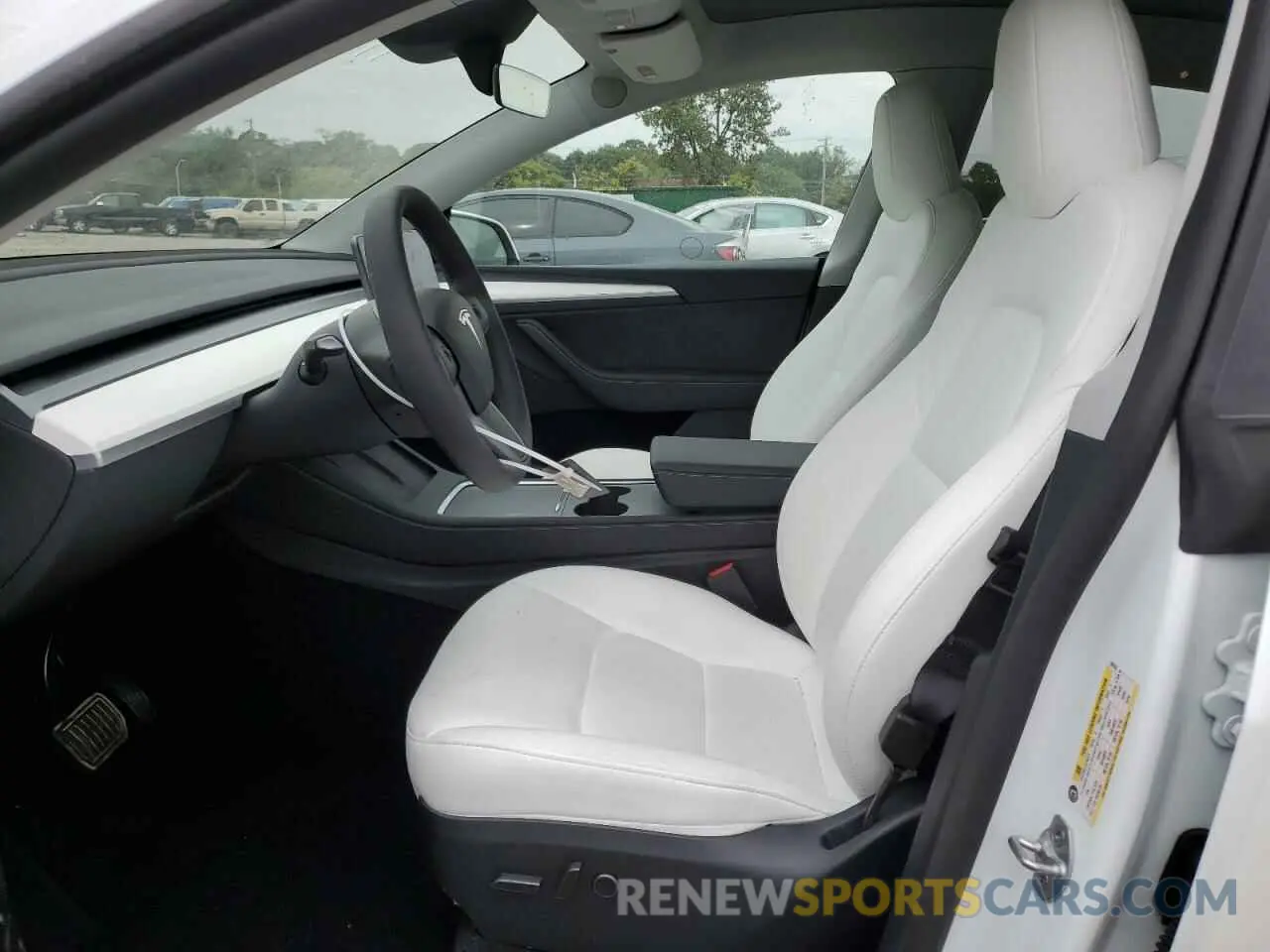7 fotografías del automóvil dañado 7SAYGDEE1RA260755 TESLA MODEL Y 2024