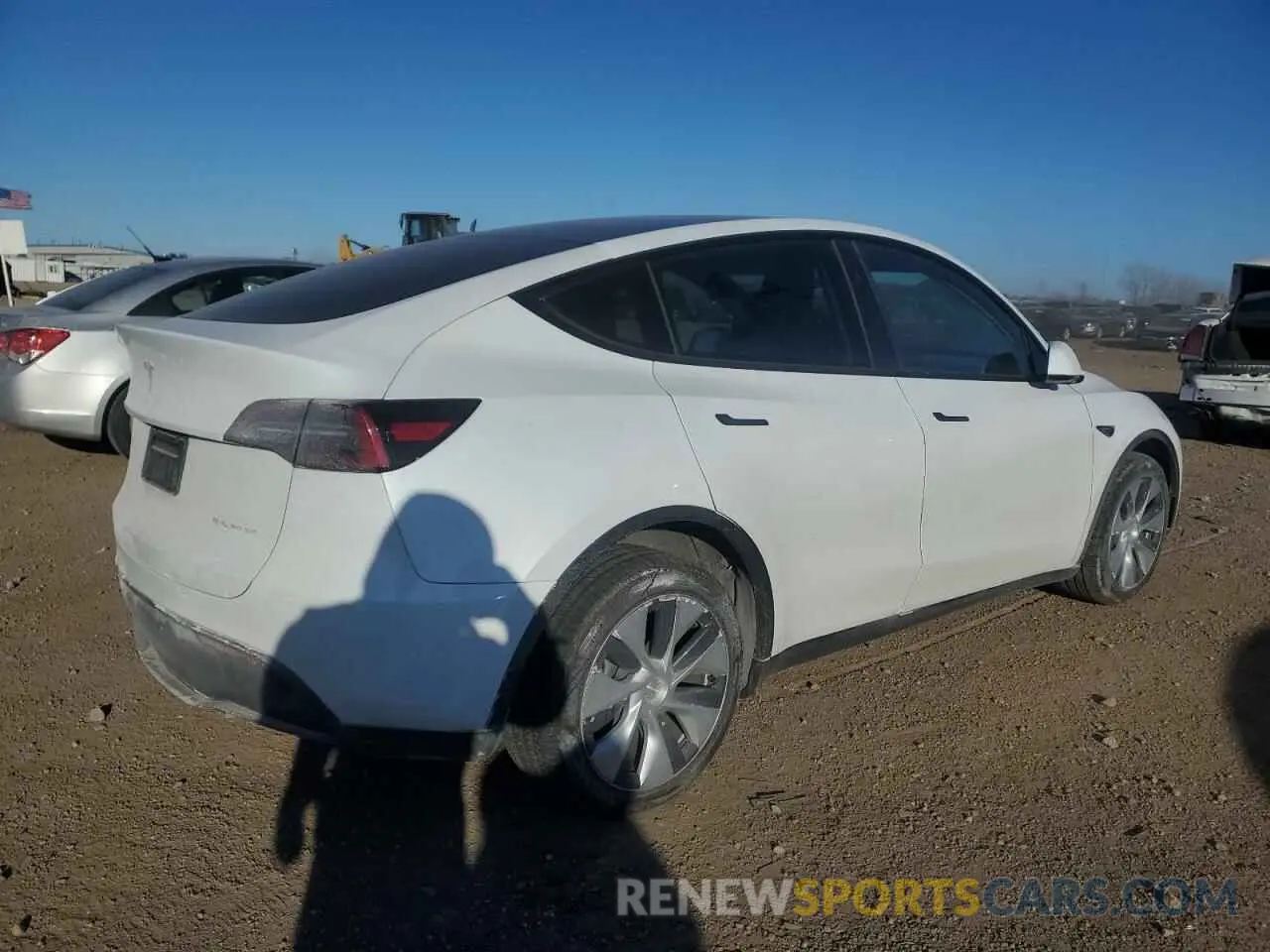 3 fotografías del automóvil dañado 7SAYGDEE1RA260769 TESLA MODEL Y 2024