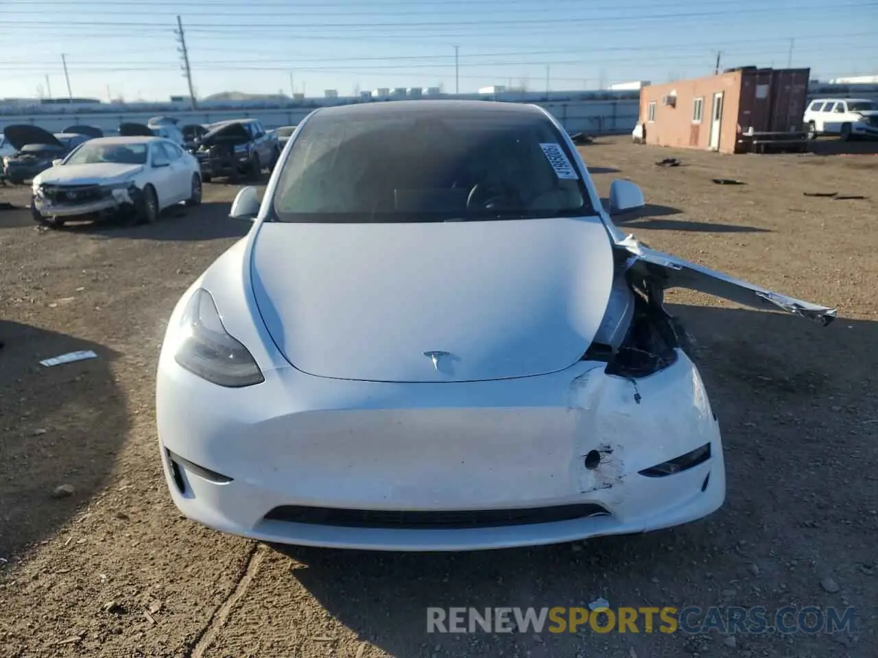 5 fotografías del automóvil dañado 7SAYGDEE1RA260769 TESLA MODEL Y 2024