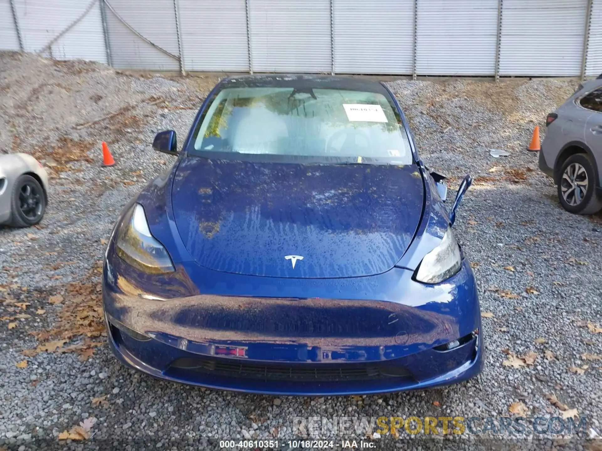 13 fotografías del automóvil dañado 7SAYGDEE1RA266328 TESLA MODEL Y 2024