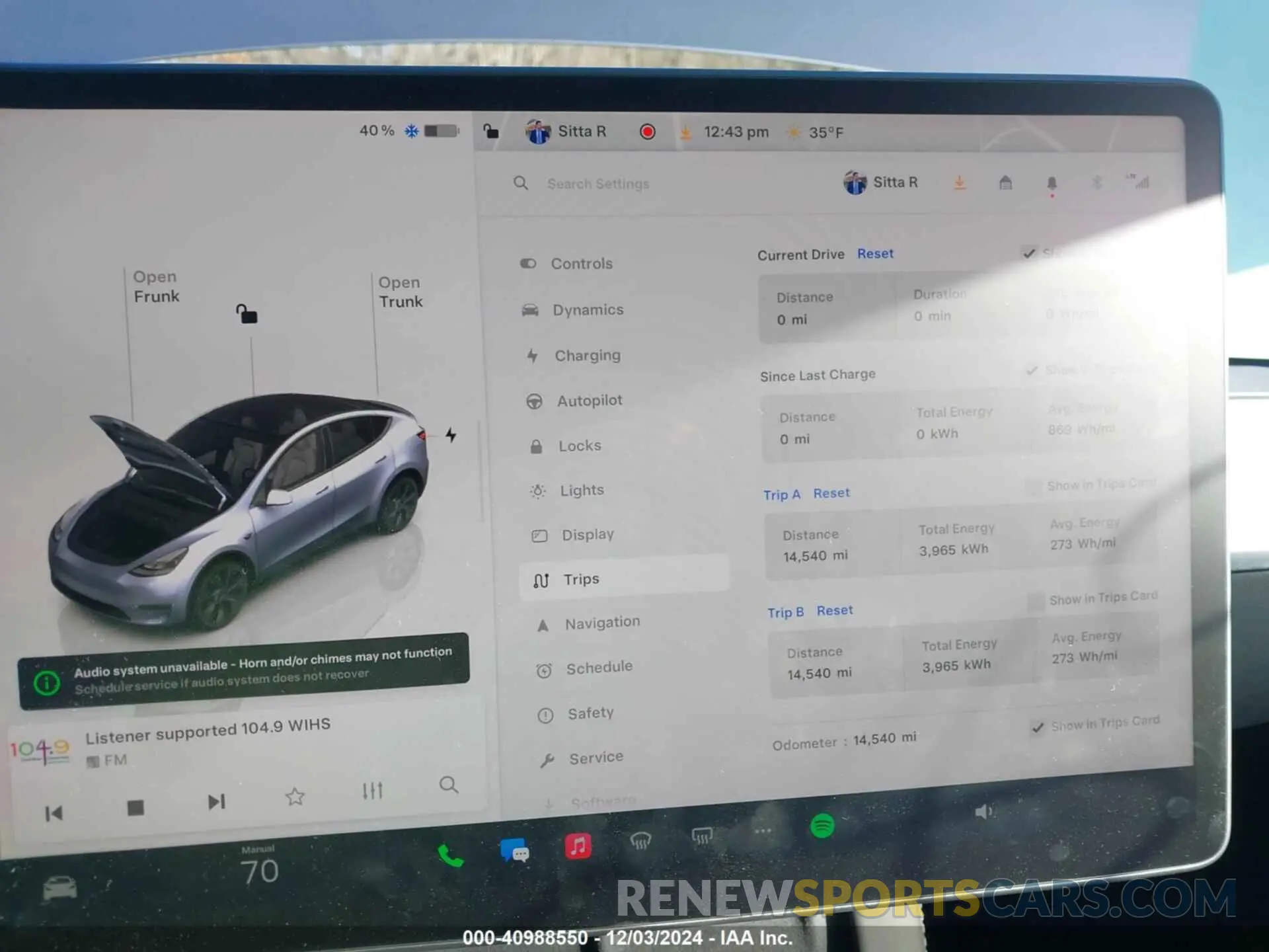 19 fotografías del automóvil dañado 7SAYGDEE1RA293948 TESLA MODEL Y 2024