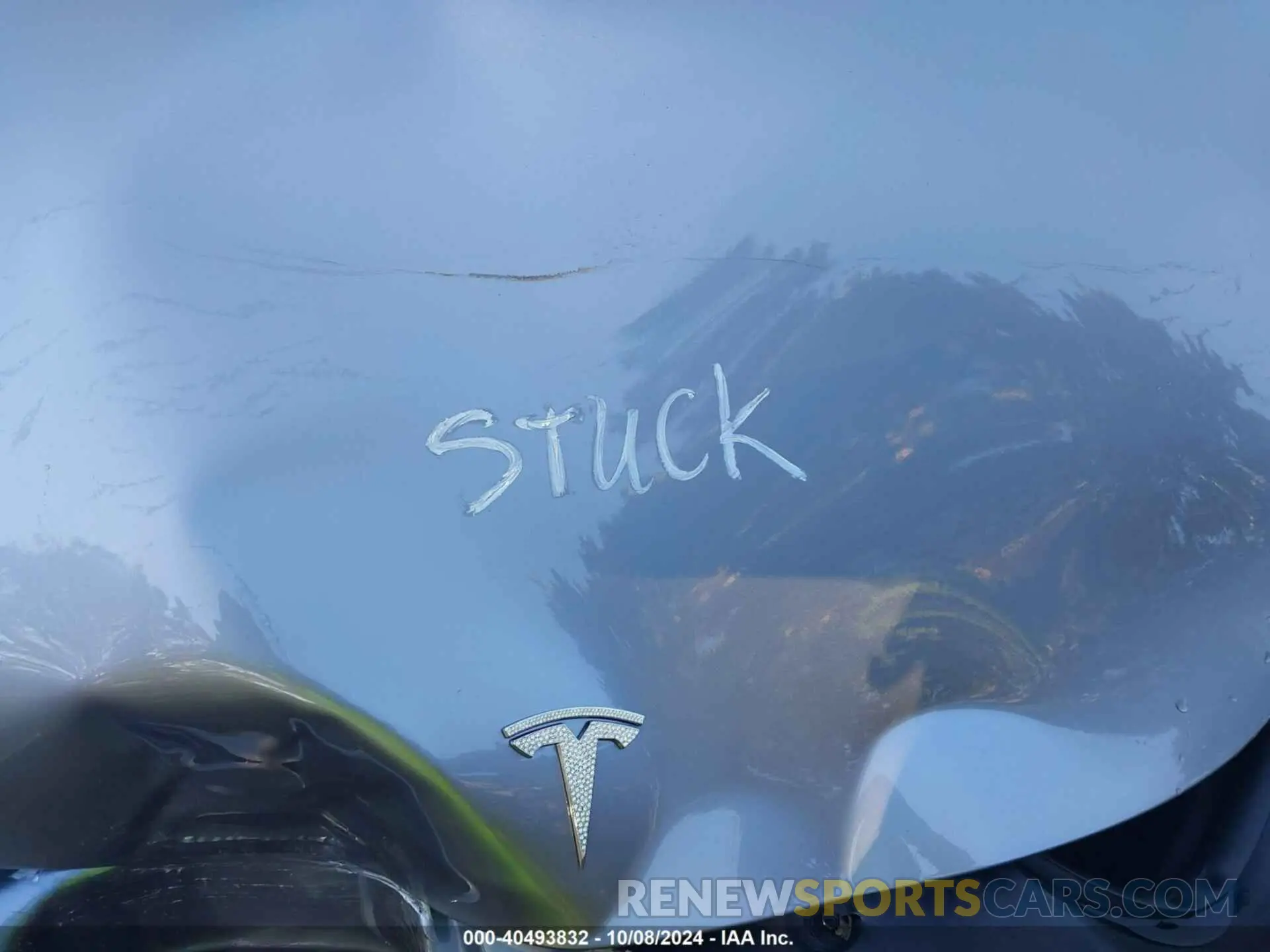 10 fotografías del automóvil dañado 7SAYGDEE1RA307833 TESLA MODEL Y 2024