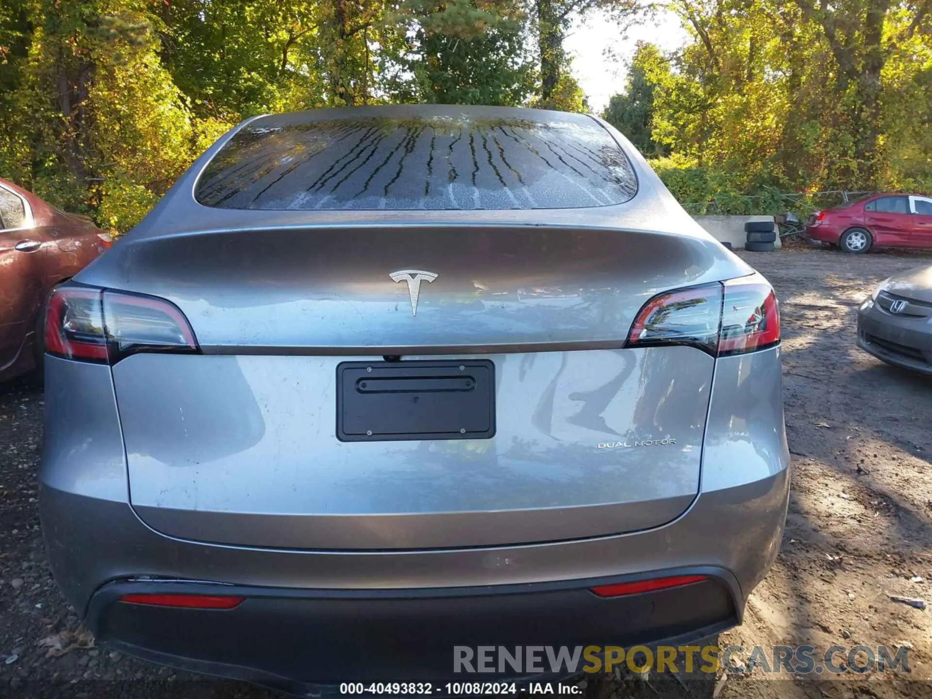 17 fotografías del automóvil dañado 7SAYGDEE1RA307833 TESLA MODEL Y 2024
