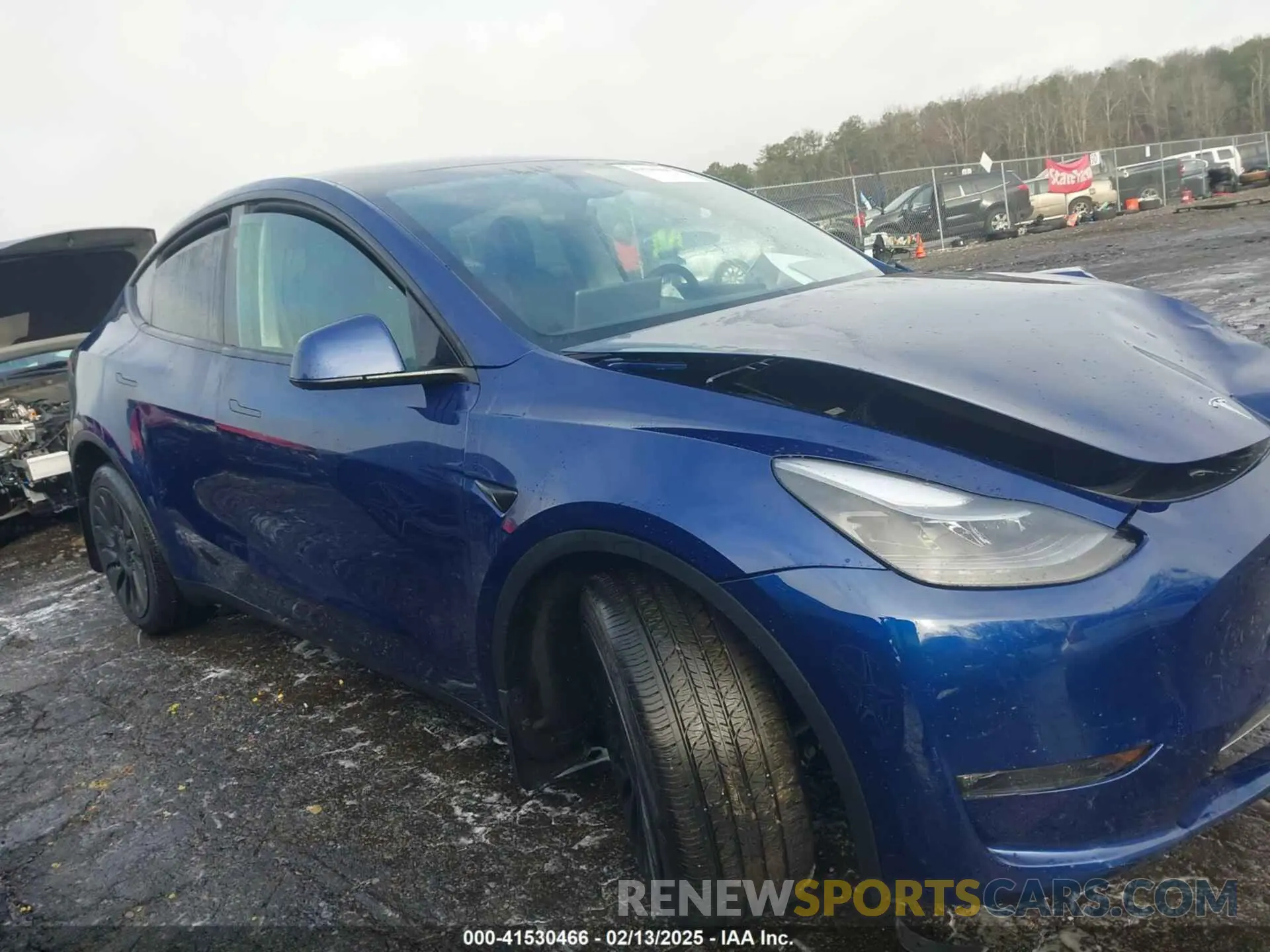 13 fotografías del automóvil dañado 7SAYGDEE1RA319271 TESLA MODEL Y 2024