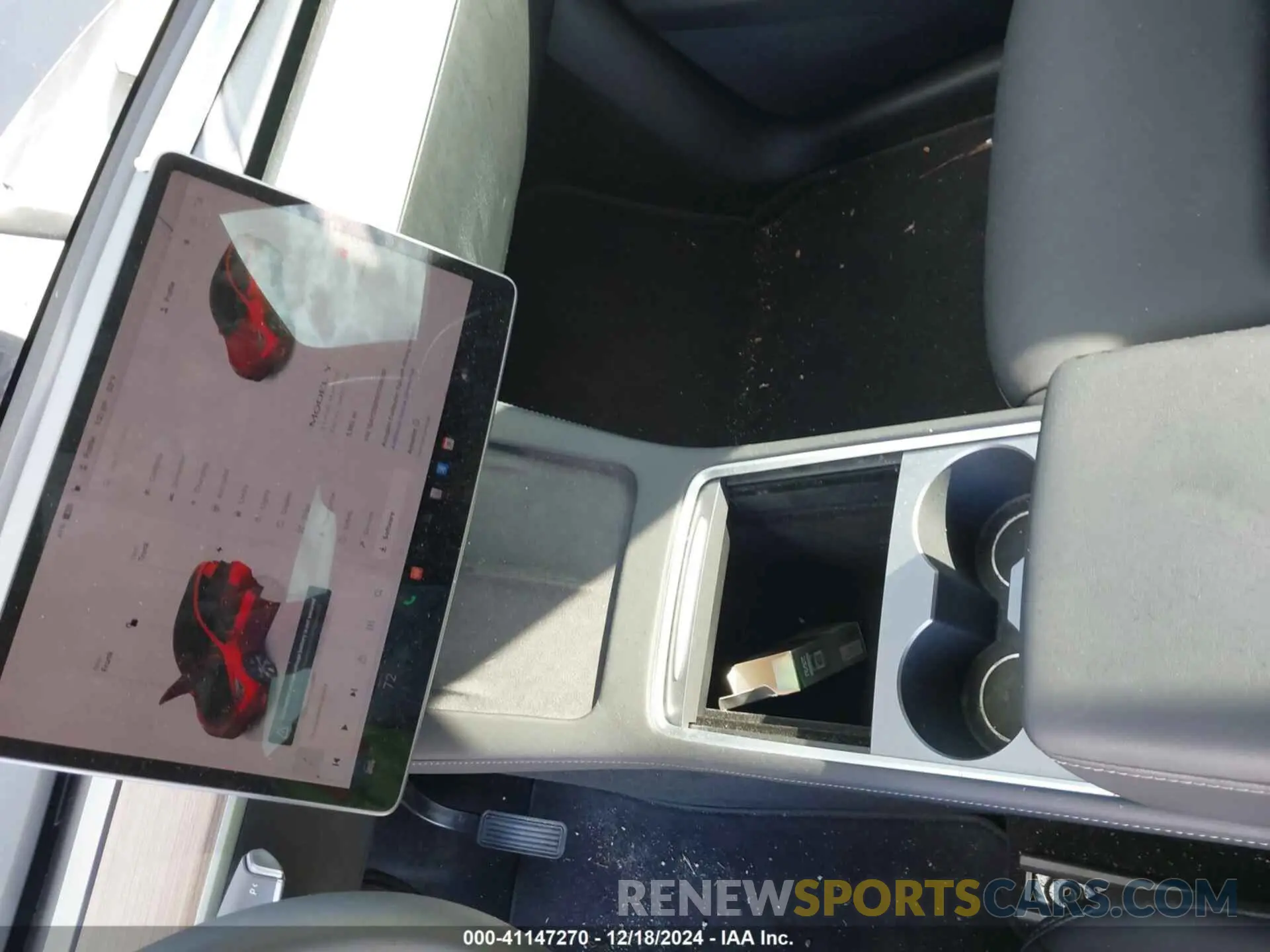 18 fotografías del automóvil dañado 7SAYGDEE1RF035089 TESLA MODEL Y 2024