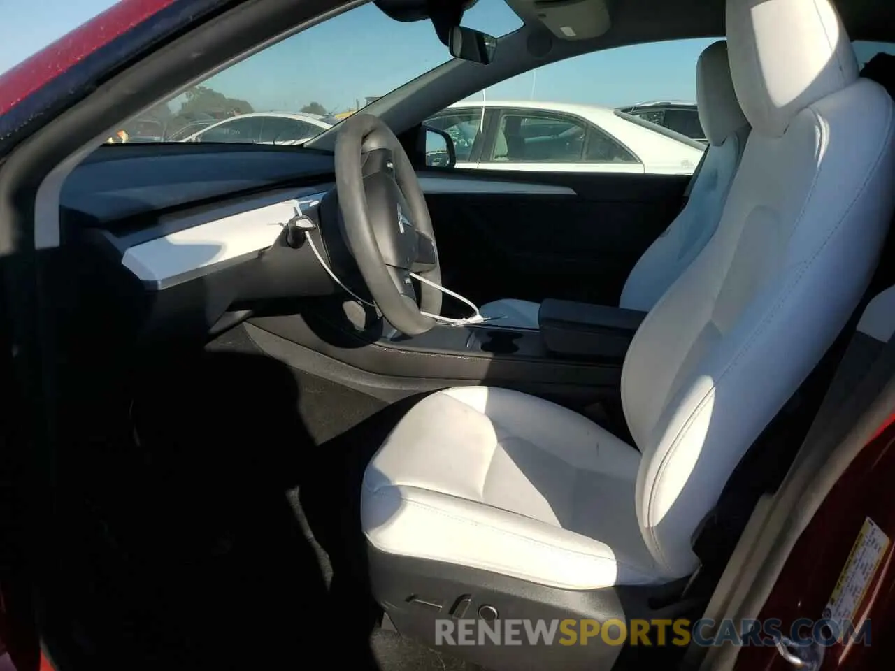 7 fotografías del automóvil dañado 7SAYGDEE1RF063488 TESLA MODEL Y 2024