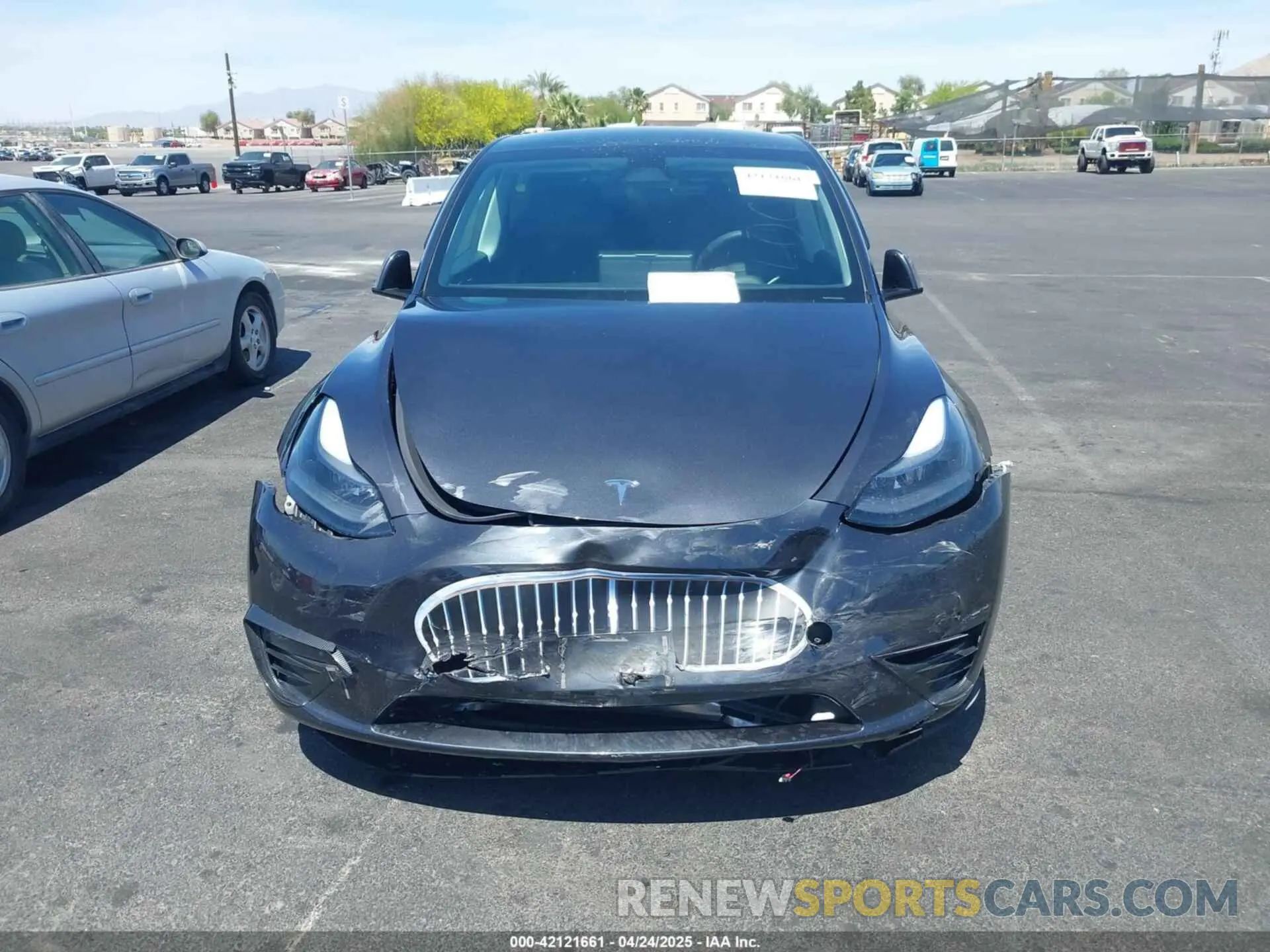 11 fotografías del automóvil dañado 7SAYGDEE1RF067024 TESLA MODEL Y 2024