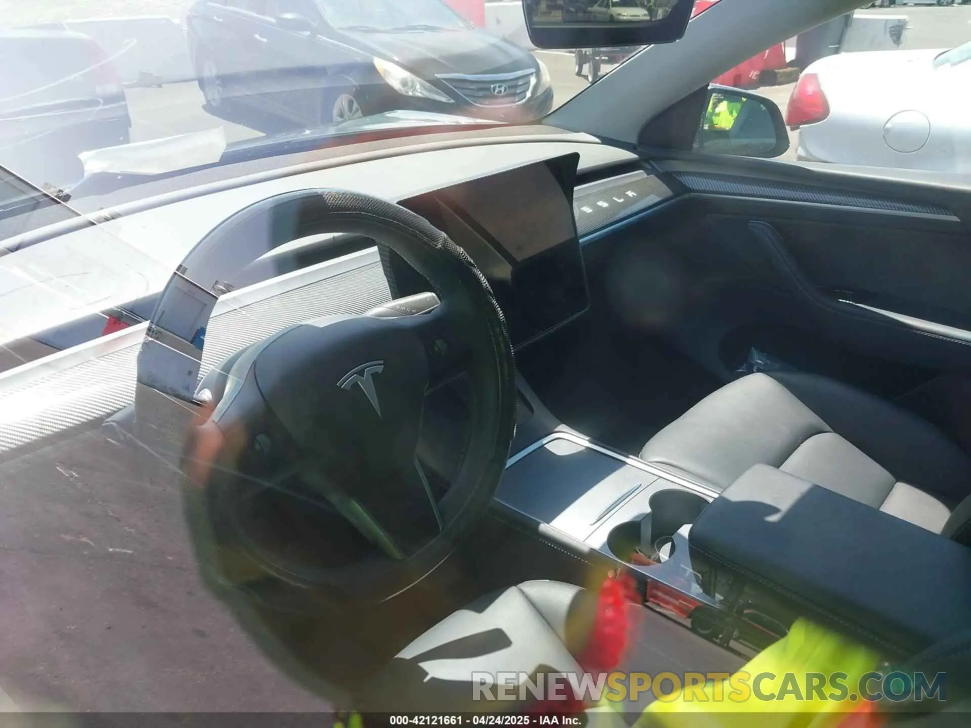 16 fotografías del automóvil dañado 7SAYGDEE1RF067024 TESLA MODEL Y 2024