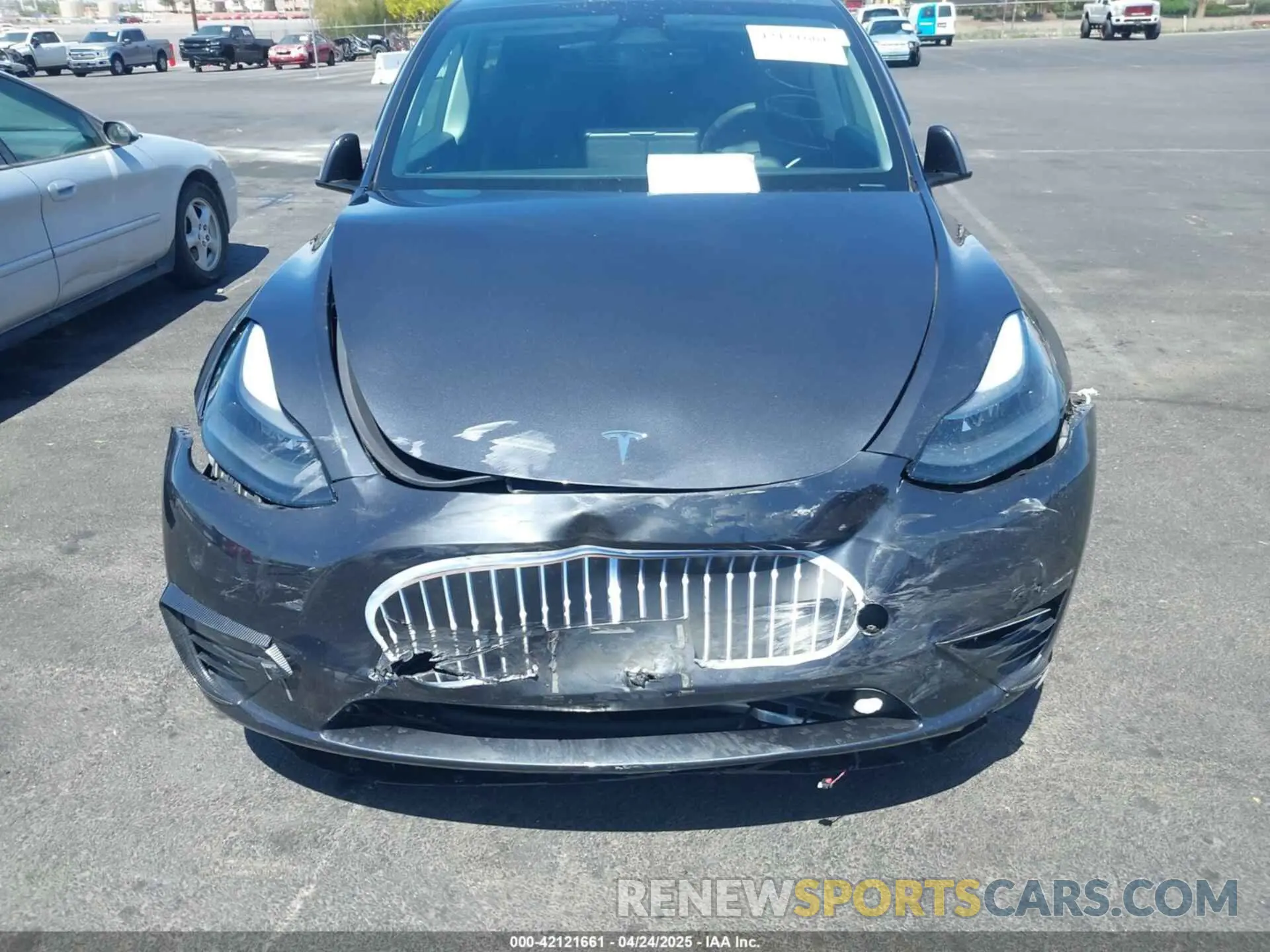 6 fotografías del automóvil dañado 7SAYGDEE1RF067024 TESLA MODEL Y 2024
