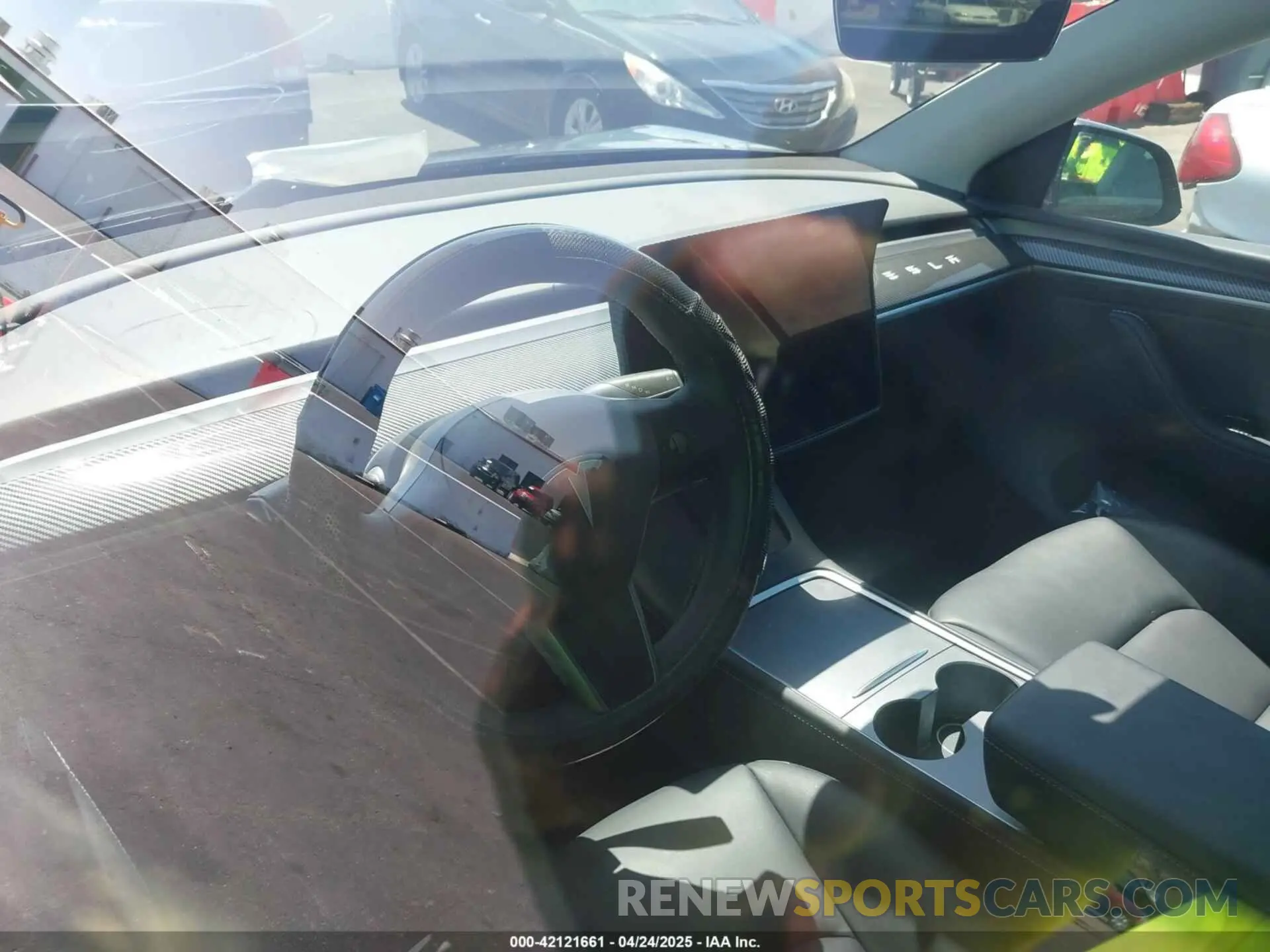 7 fotografías del automóvil dañado 7SAYGDEE1RF067024 TESLA MODEL Y 2024
