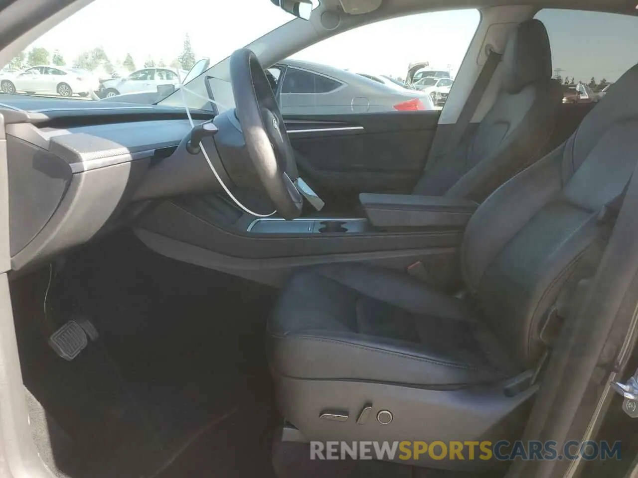 7 fotografías del automóvil dañado 7SAYGDEE1RF070313 TESLA MODEL Y 2024