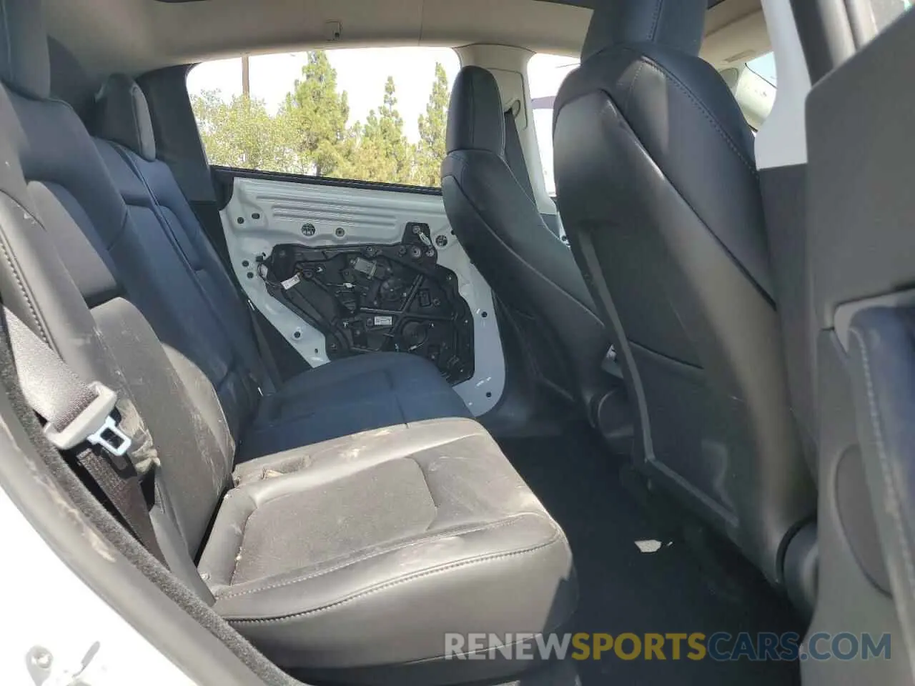 10 fotografías del automóvil dañado 7SAYGDEE1RF082428 TESLA MODEL Y 2024