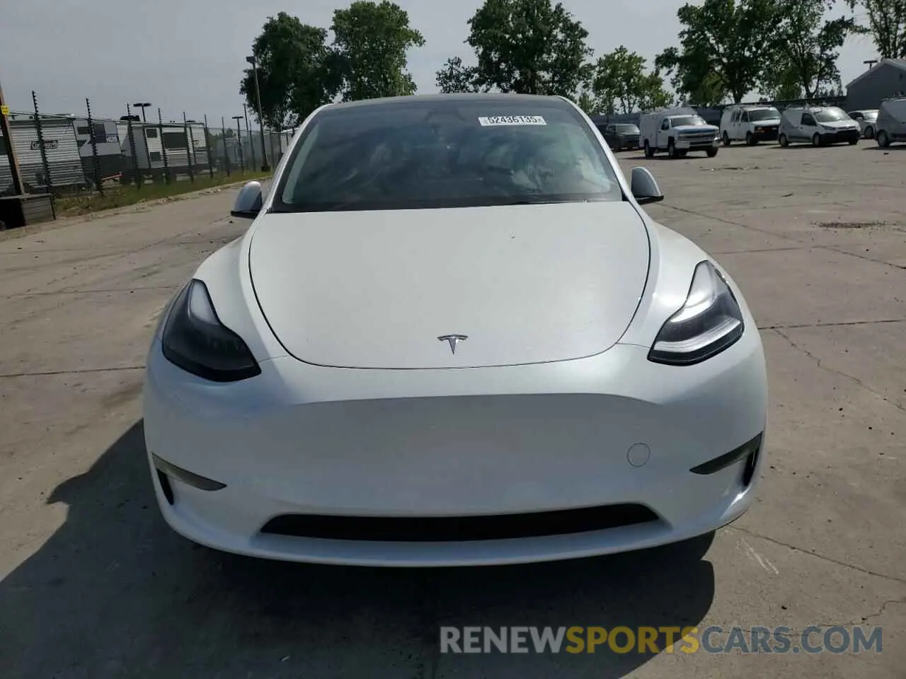 5 fotografías del automóvil dañado 7SAYGDEE1RF152168 TESLA MODEL Y 2024