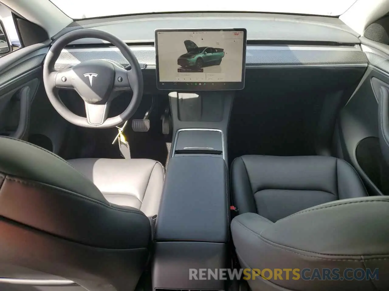 8 fotografías del automóvil dañado 7SAYGDEE1RF152168 TESLA MODEL Y 2024