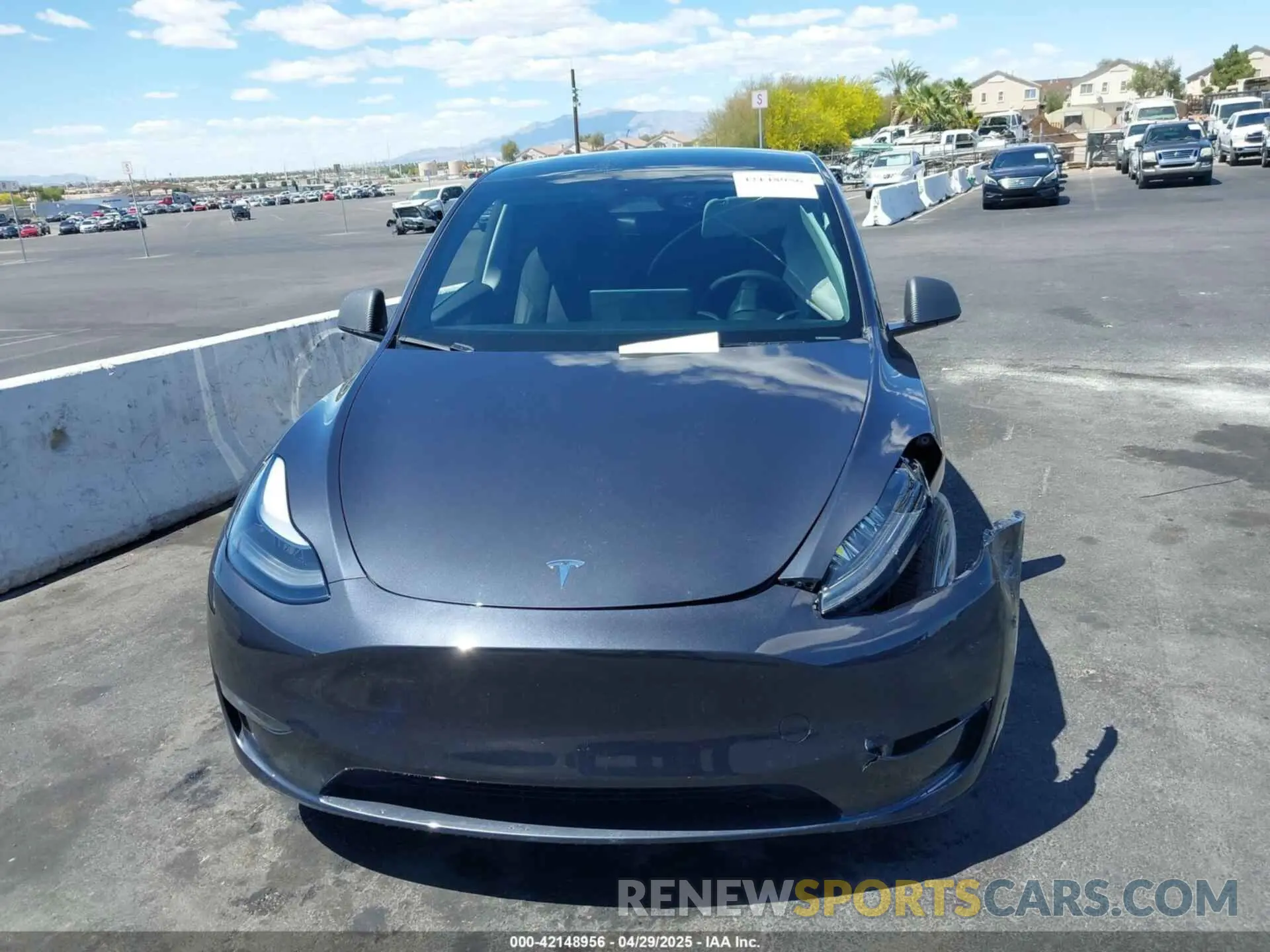 11 fotografías del automóvil dañado 7SAYGDEE2RA233855 TESLA MODEL Y 2024